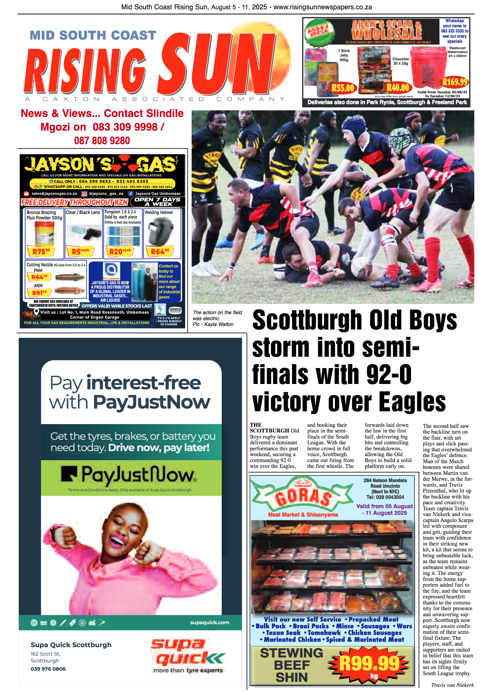 Mid South Coast Rising Sun E-Paper, August 5, 2025 page 12