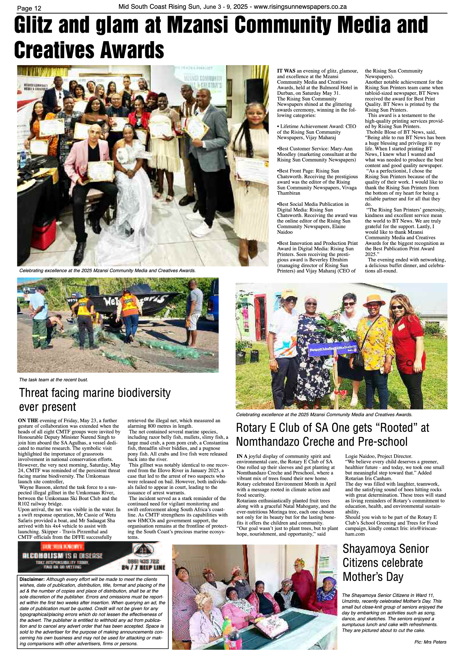 Mid South Coast Rising Sun E-Paper, June 3 page 12