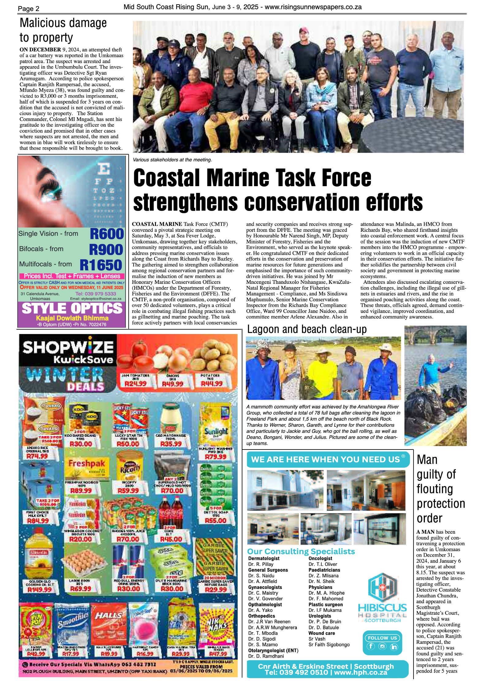 Mid South Coast Rising Sun E-Paper, June 3 page 2