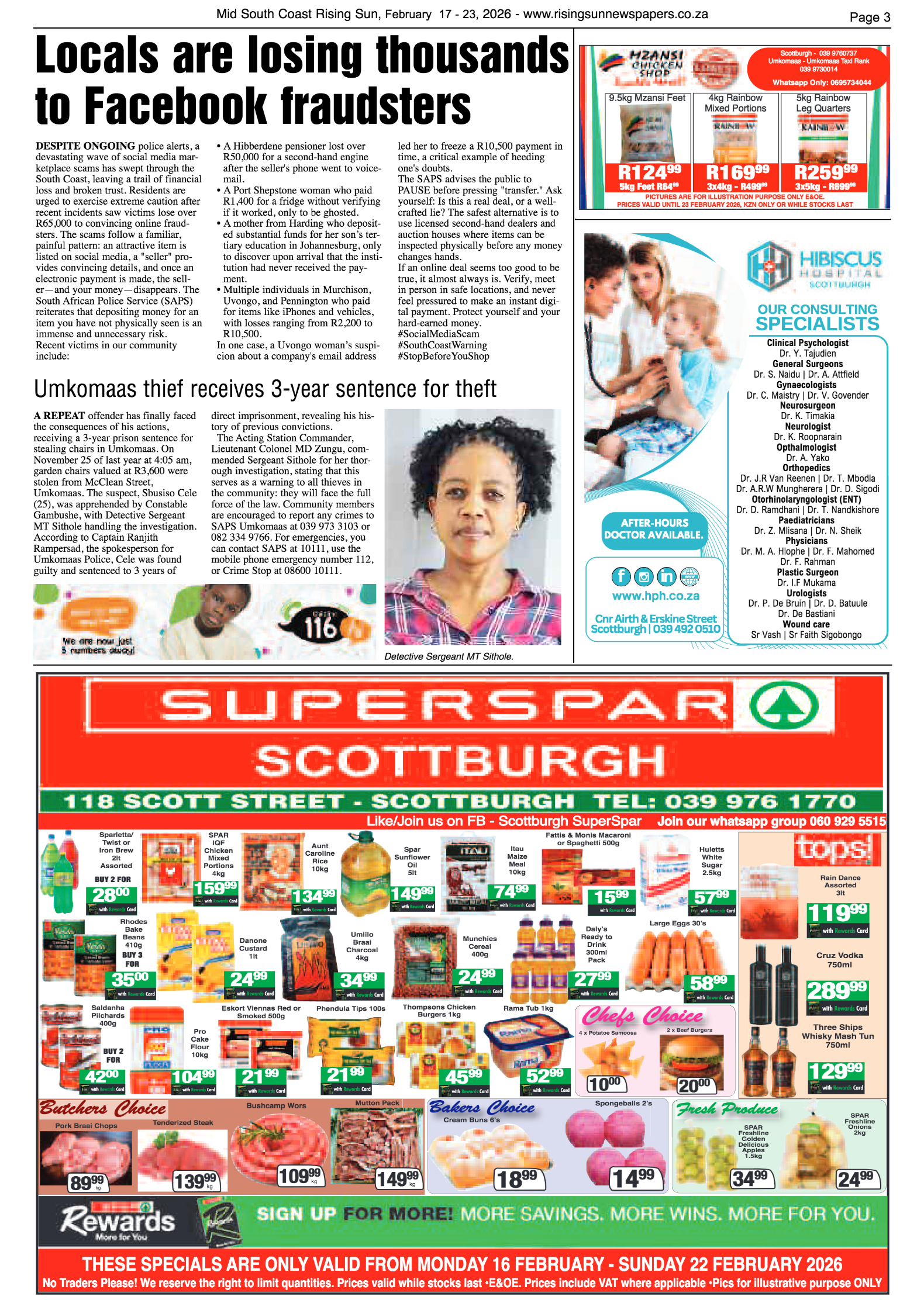Mid South Coast Rising Sun E-Paper, February 17, 2026 page 3