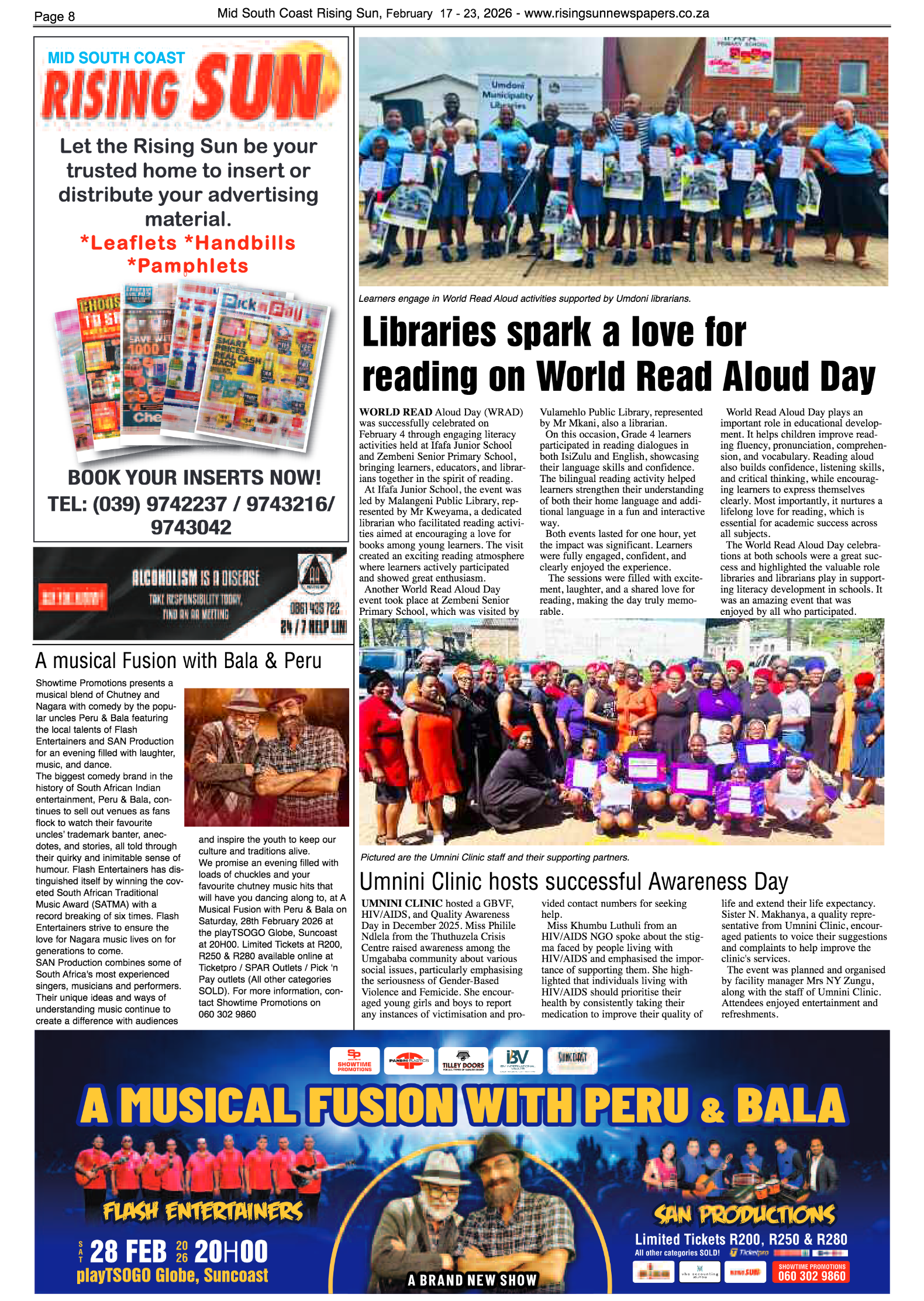 Mid South Coast Rising Sun E-Paper, February 17, 2026 page 8