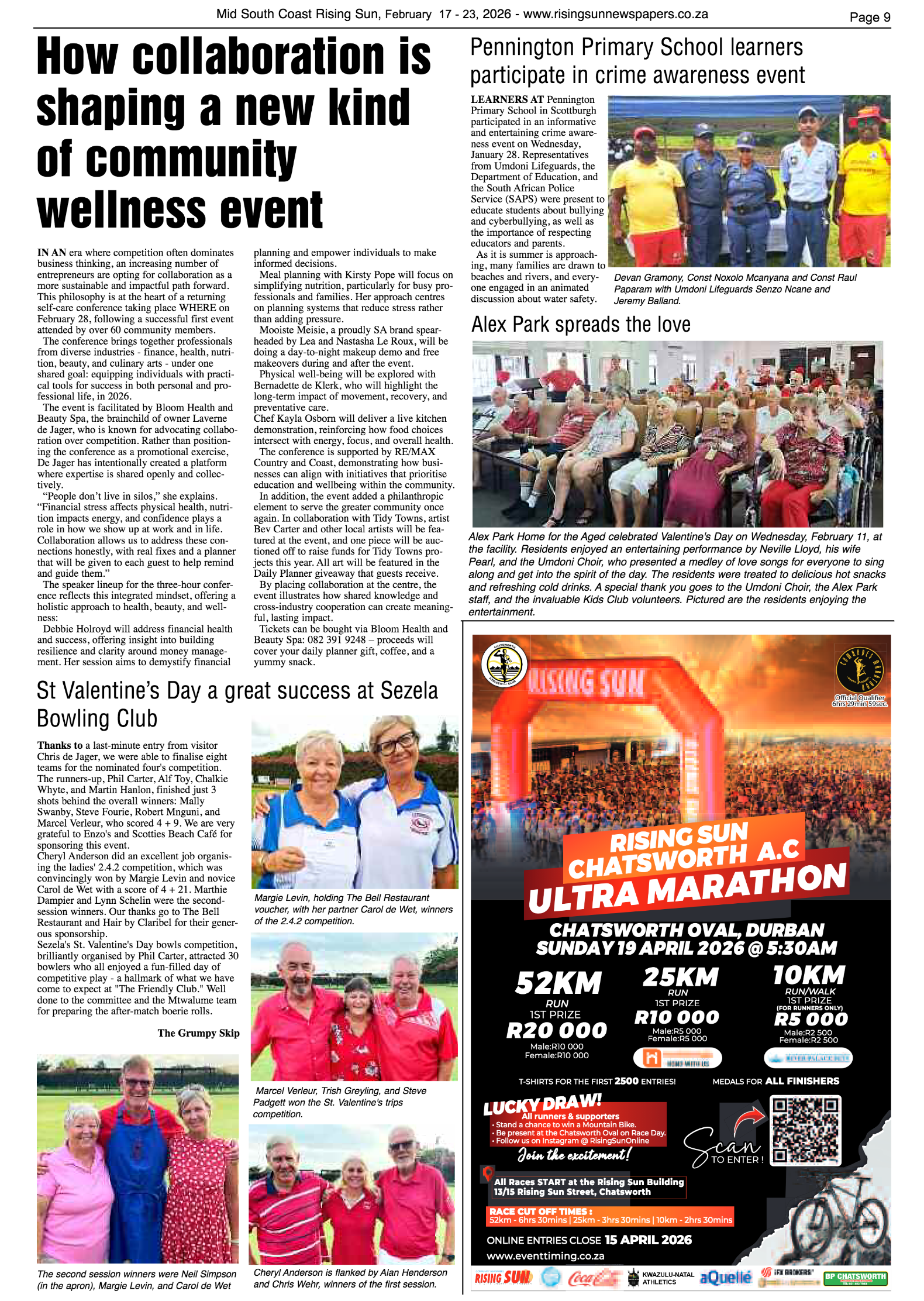 Mid South Coast Rising Sun E-Paper, February 17, 2026 page 9