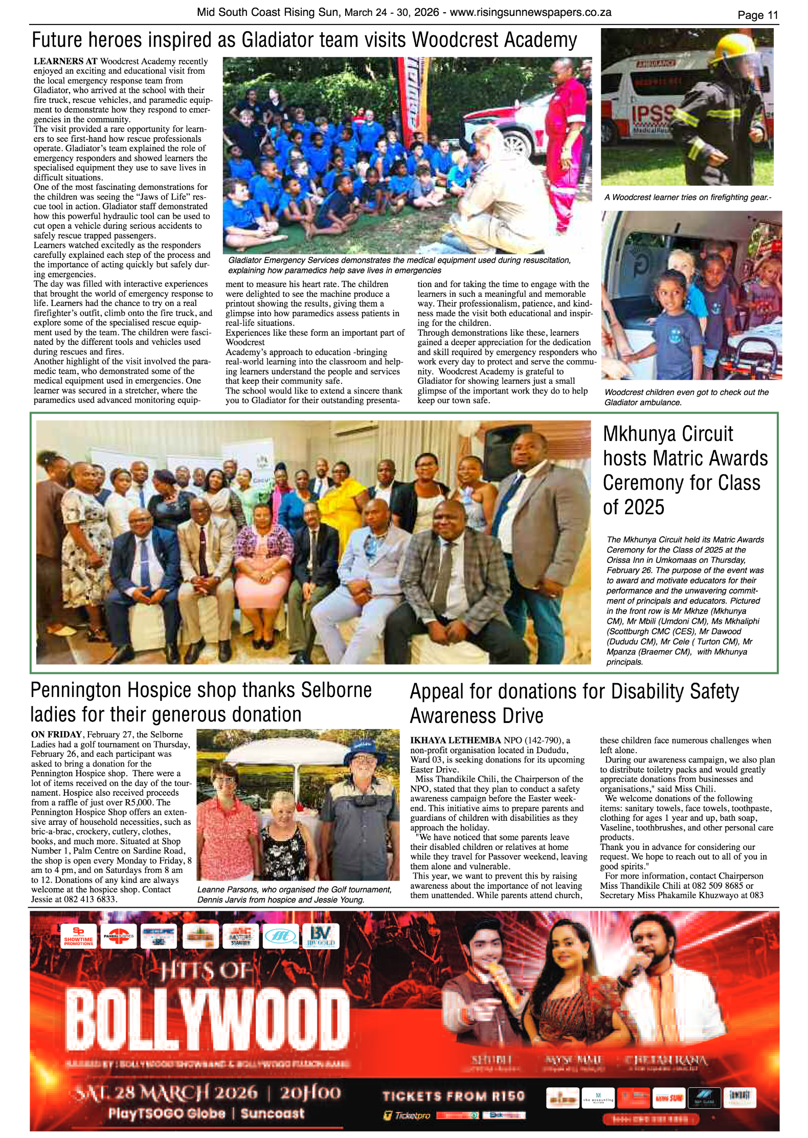 Mid South Coast Rising Sun E-Paper, March 24, 2026 page 11