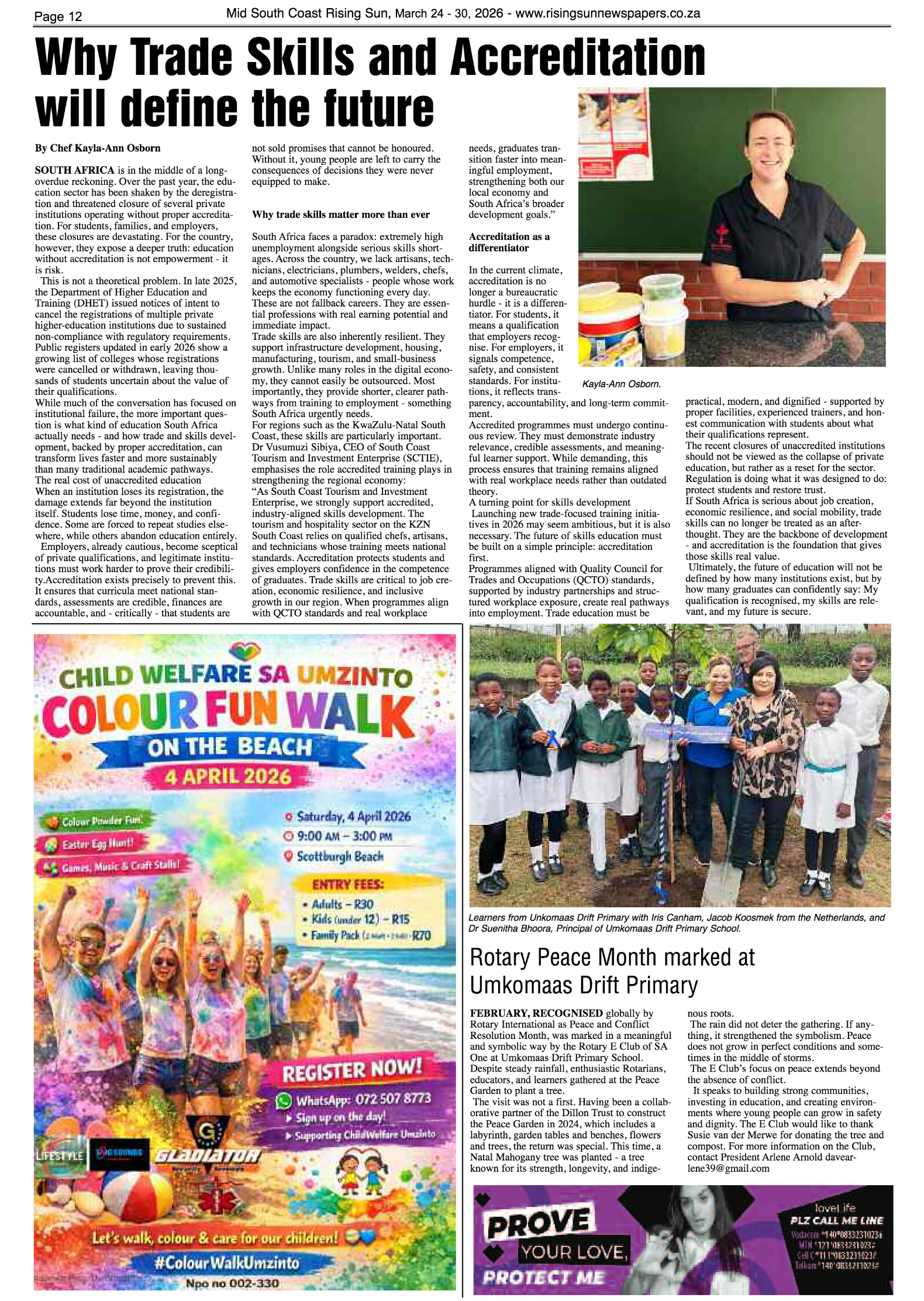 Mid South Coast Rising Sun E-Paper, March 24, 2026 page 12