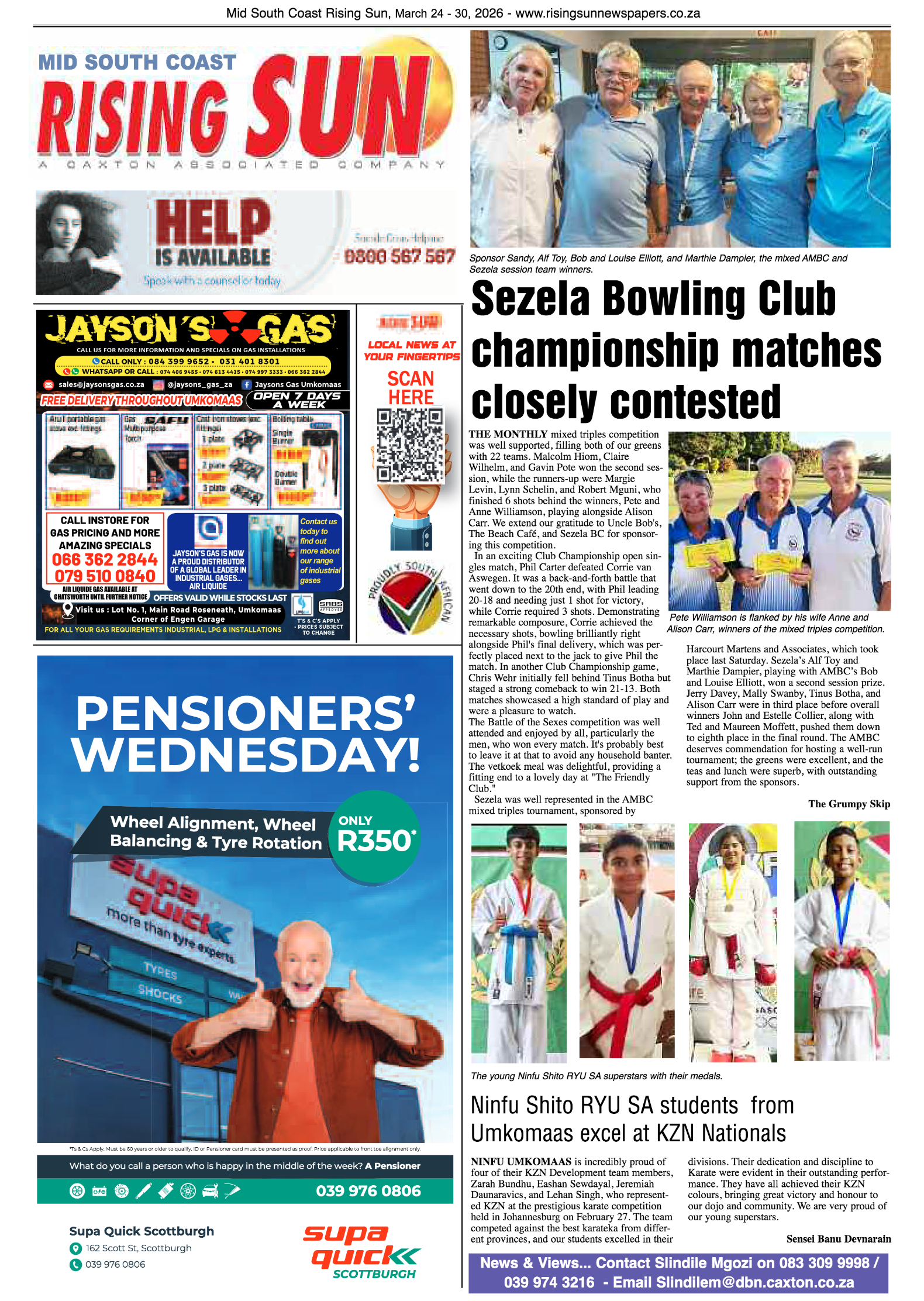 Mid South Coast Rising Sun E-Paper, March 24, 2026 page 16