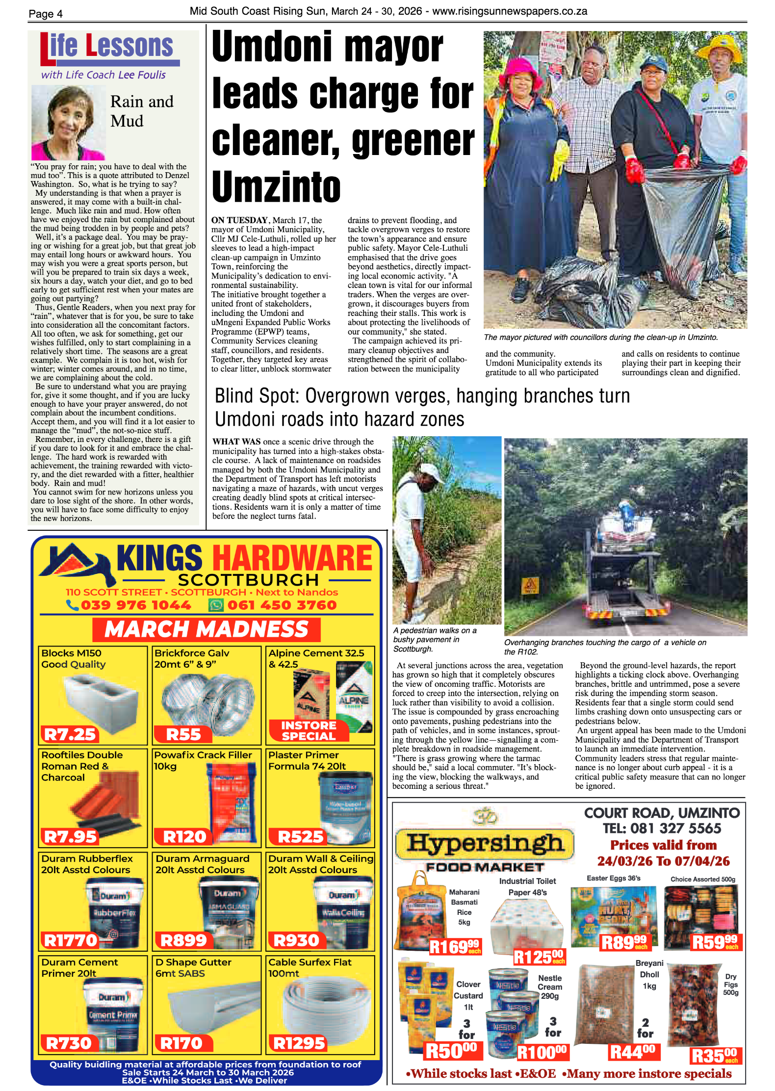 Mid South Coast Rising Sun E-Paper, March 24, 2026 page 4