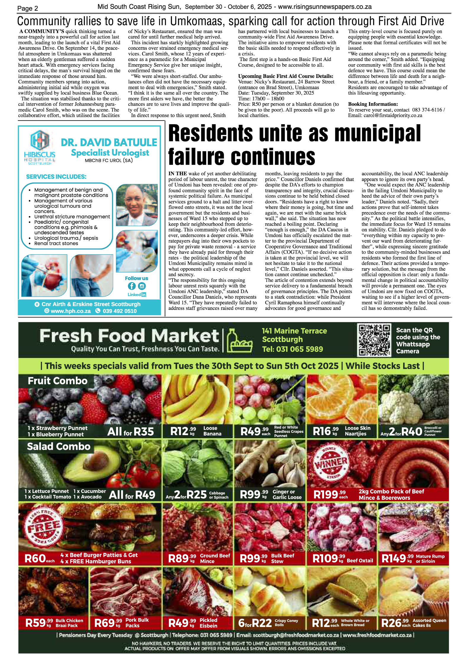 Mid South Coast Rising Sun E-Paper, September 30, 2025 page 2
