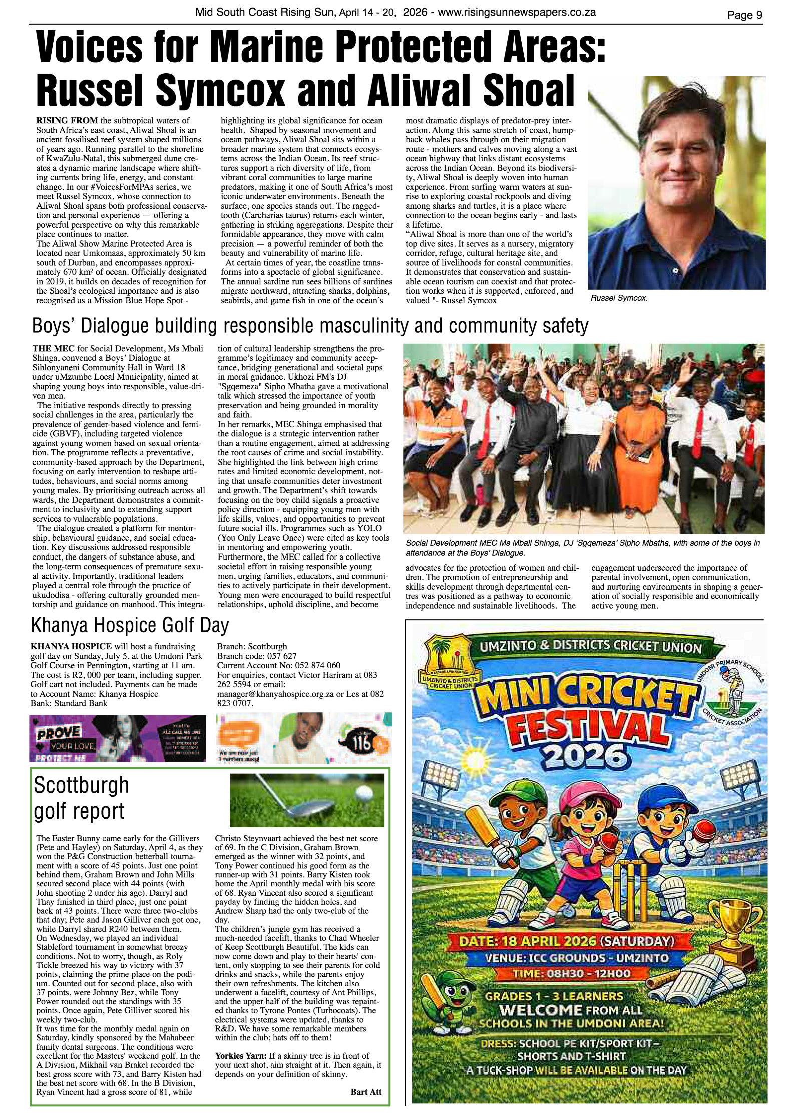Mid South Coast Rising Sun E-Paper, April 14, 2026 page 9