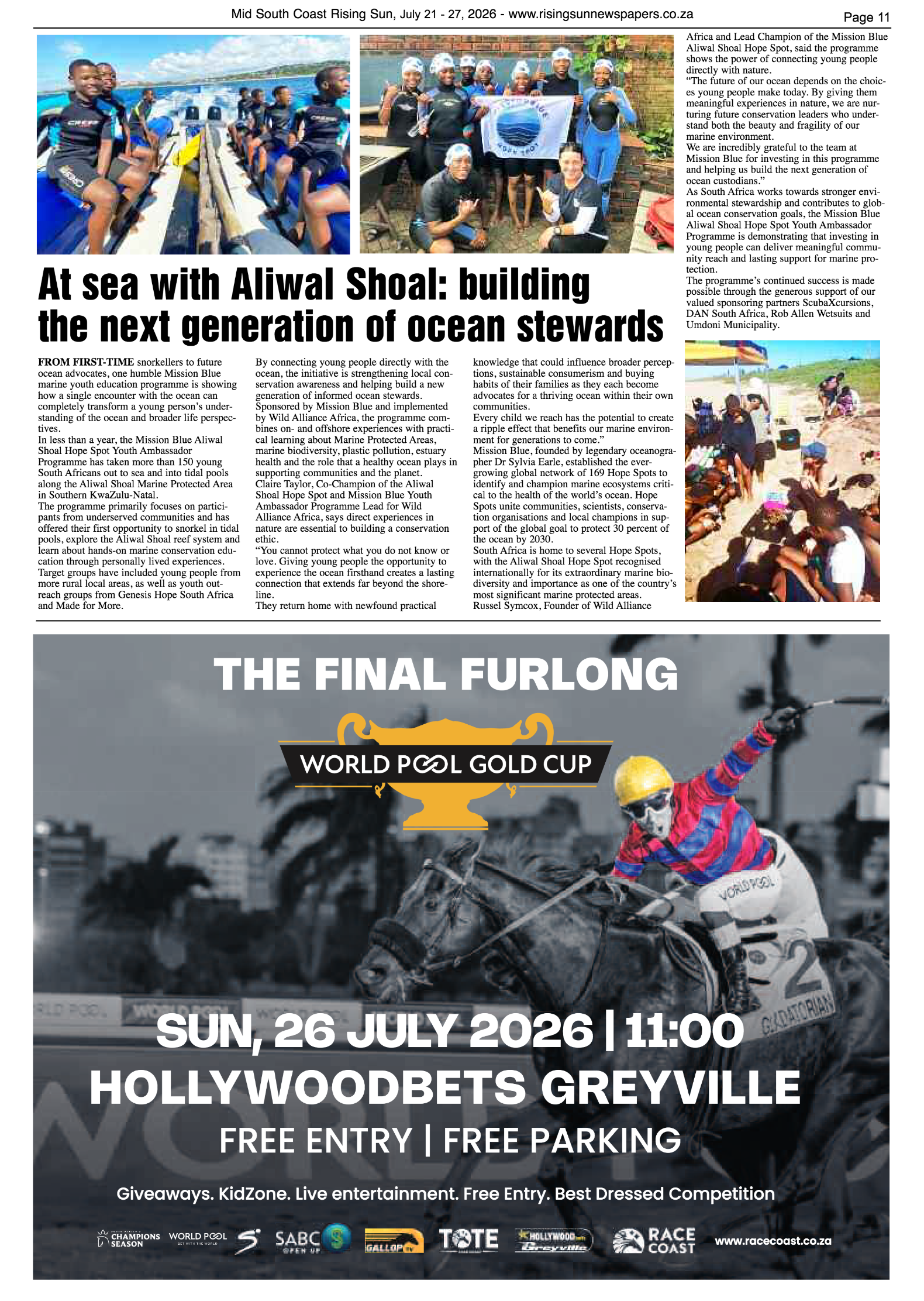 Mid South Coast Rising Sun E-Paper, July 21, 2026 page 11