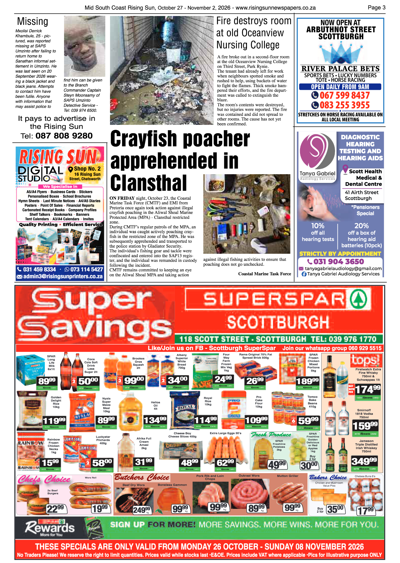 Mid South Coast Rising Sun E-Paper, October 27, 2026 | Rising Sun ...