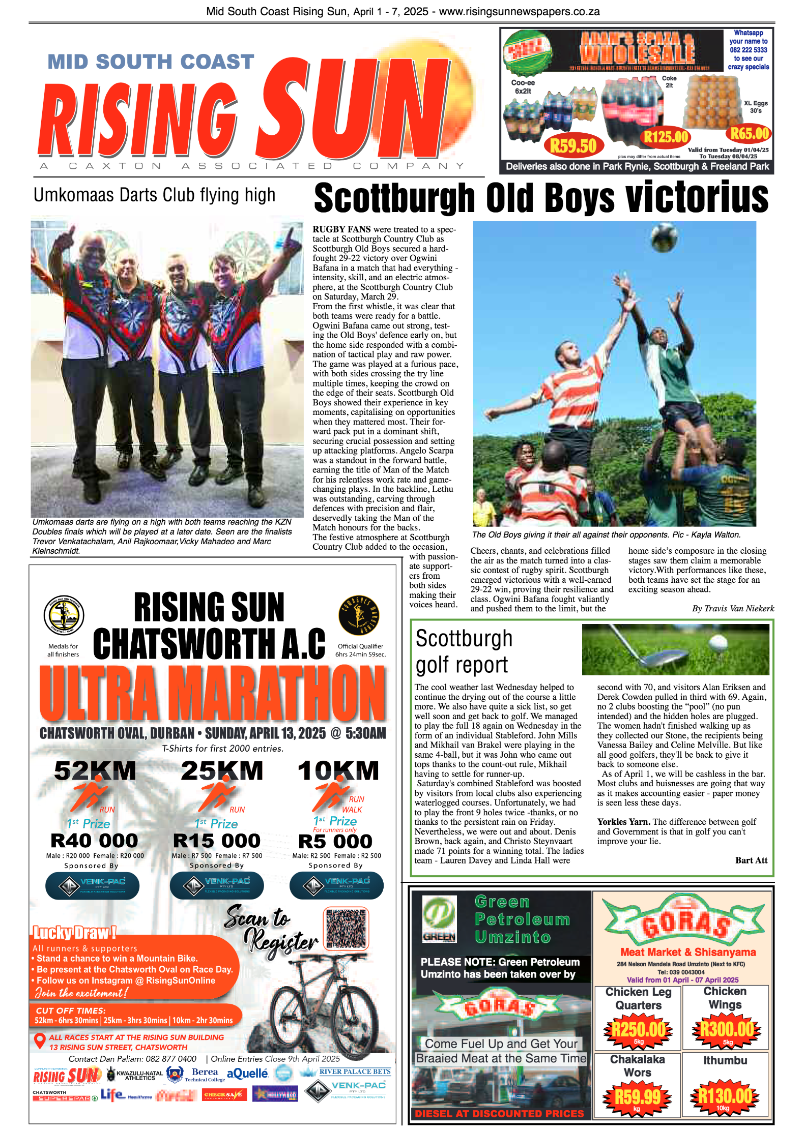 Mid South Coast Rising Sun E-Paper, April 1, 2025 page 12