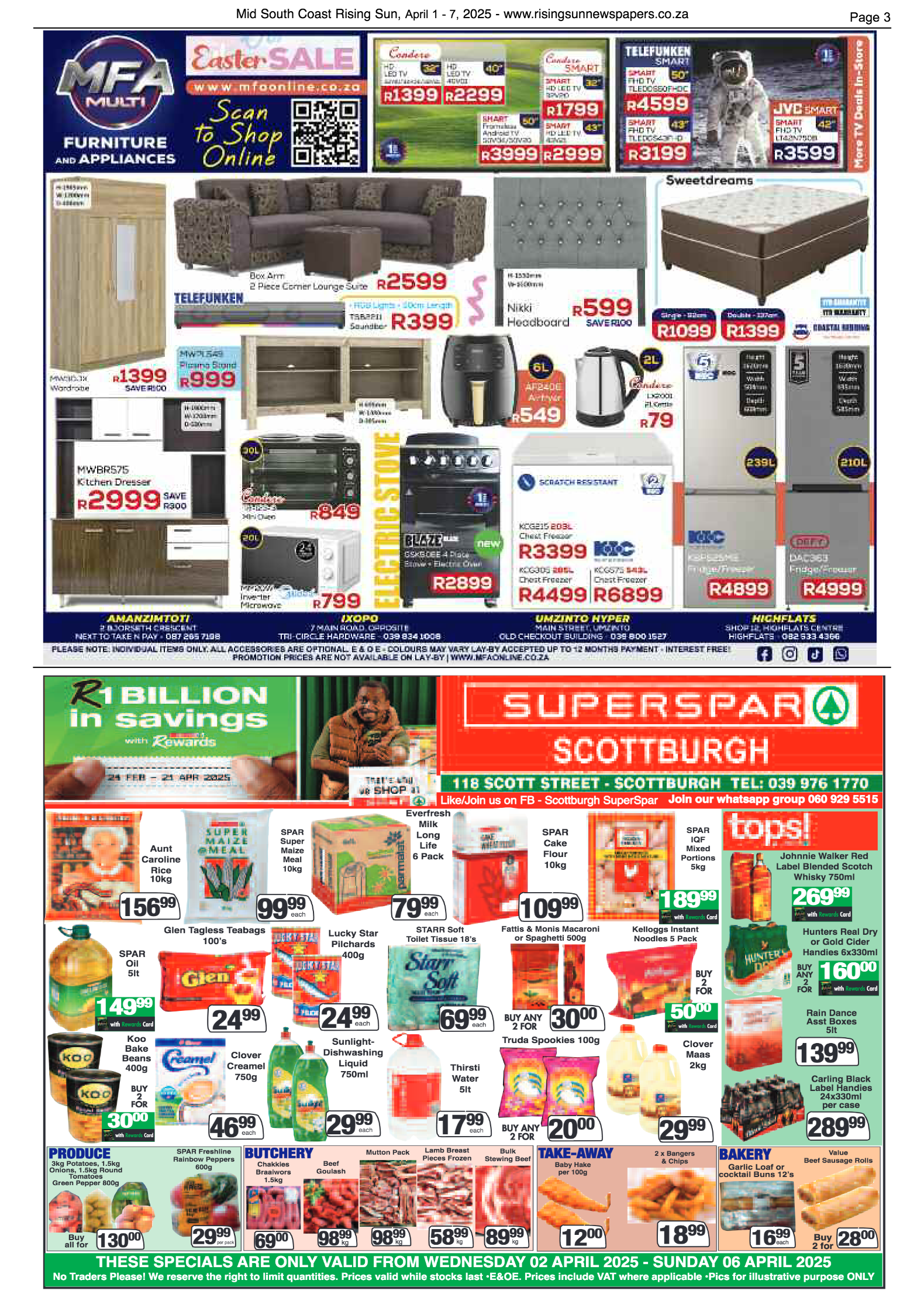 Mid South Coast Rising Sun E-Paper, April 1, 2025 page 3