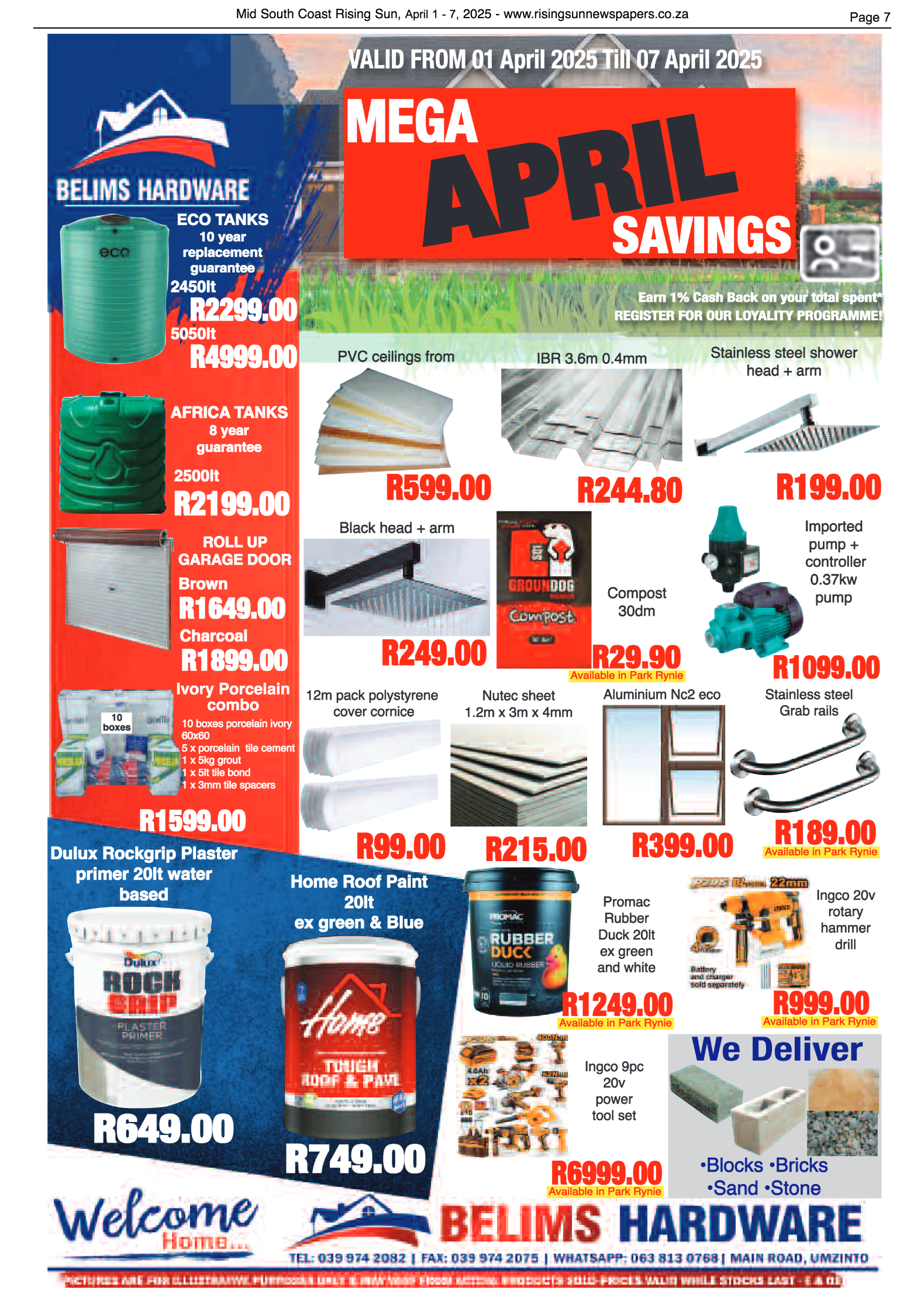 Mid South Coast Rising Sun E-Paper, April 1, 2025 page 7