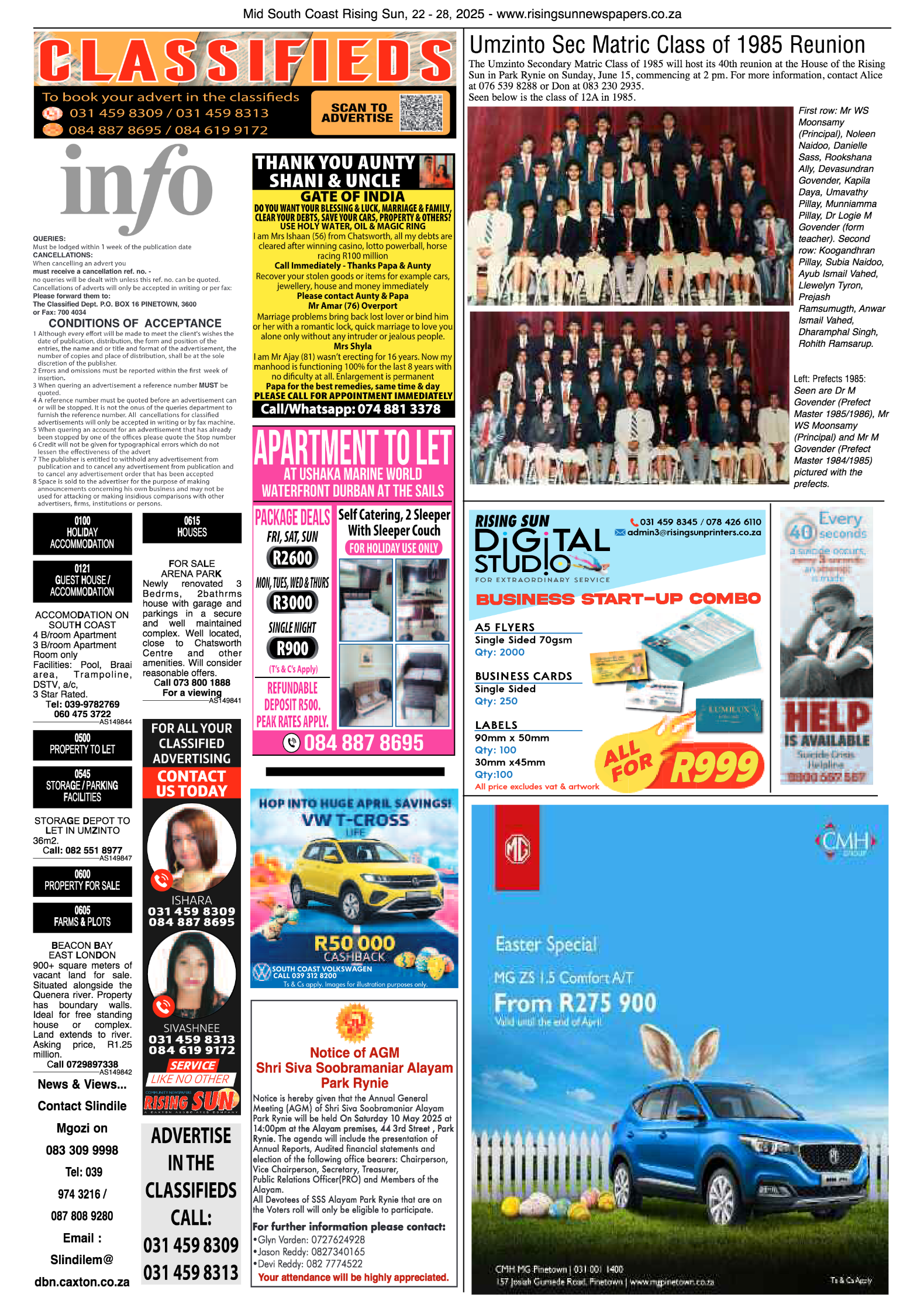 Mid South Coast Rising Sun E-Paper, April 22, 2025 page 11