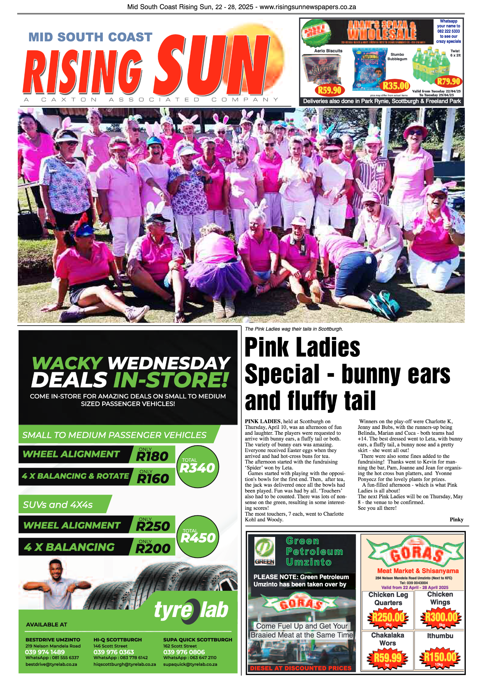 Mid South Coast Rising Sun E-Paper, April 22, 2025 page 12