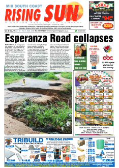Mid South Coast Rising Sun E-Paper, April 29, 2025