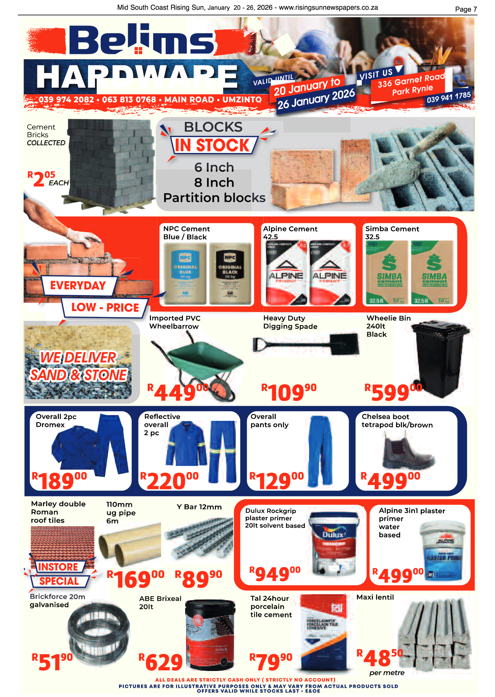 Mid South Coast Rising Sun E-Paper, January 20, 2026 page 7