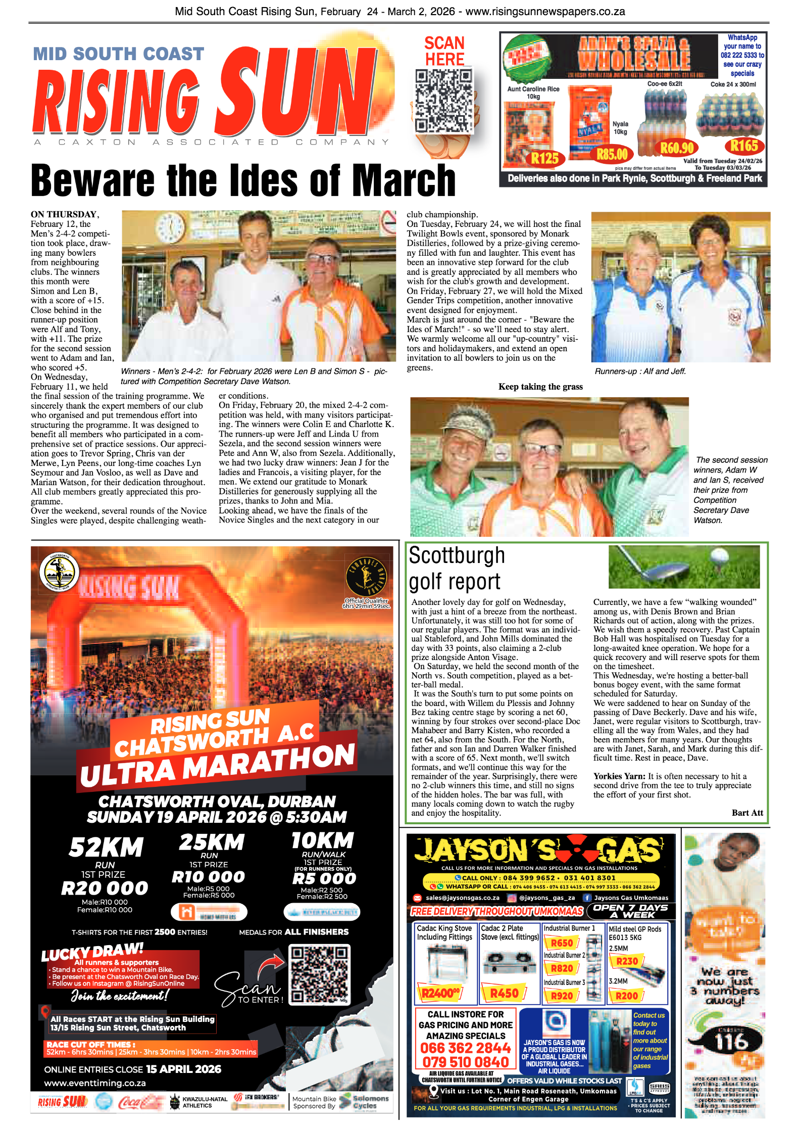 Mid South Coast Rising Sun E-Paper, February 24, 2026 page 12