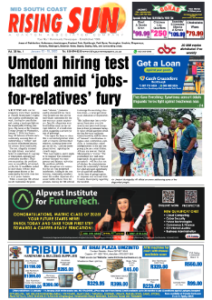 Mid South Coast Rising Sun E-Paper, January 13, 2026