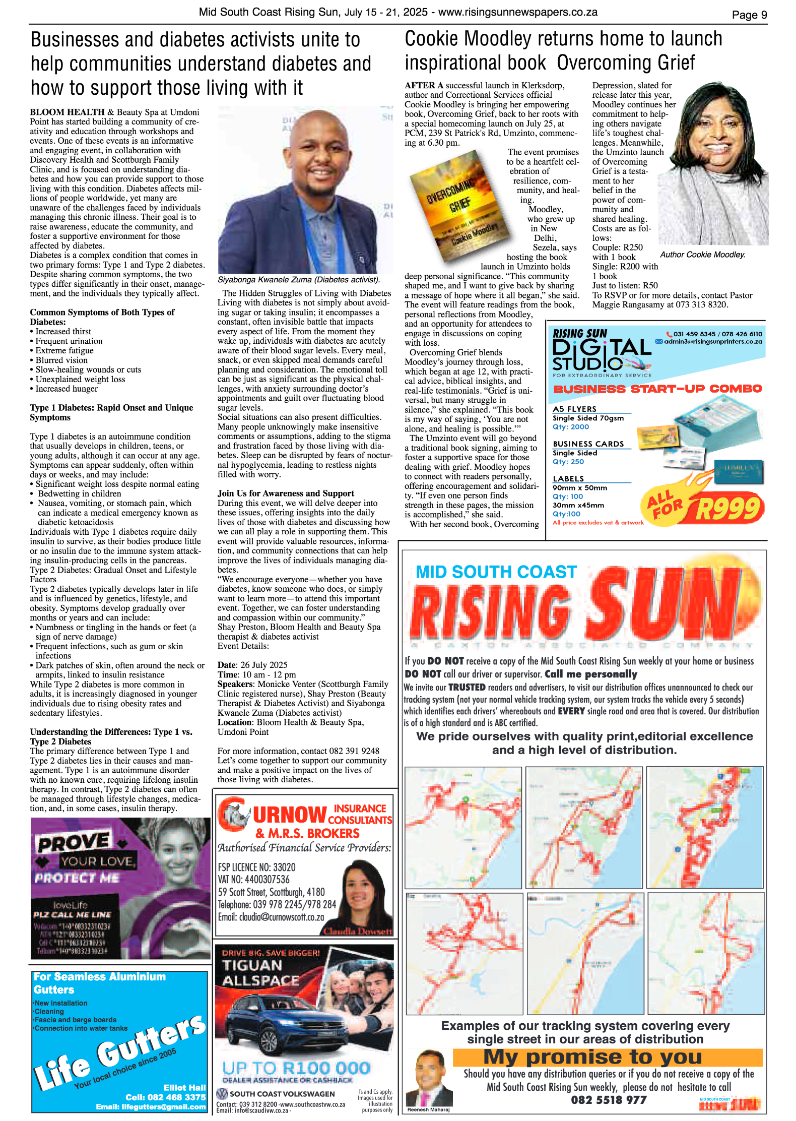 Mid South Coast Rising Sun E-Paper, July 15, 2025 page 9