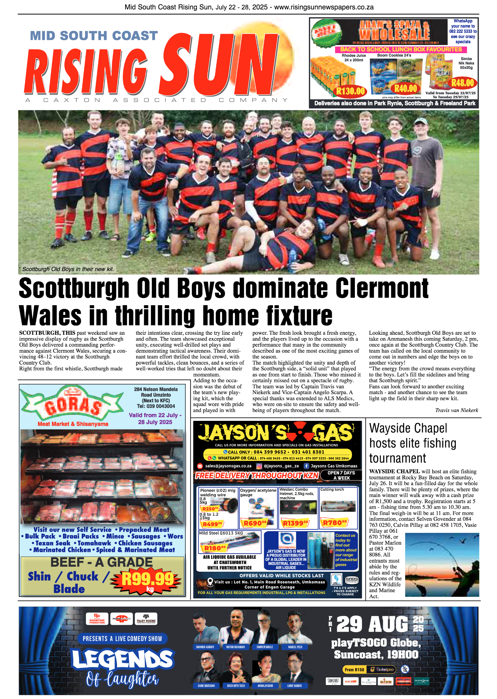 Mid South Coast Rising Sun E-Paper, July 22, 2025 page 16