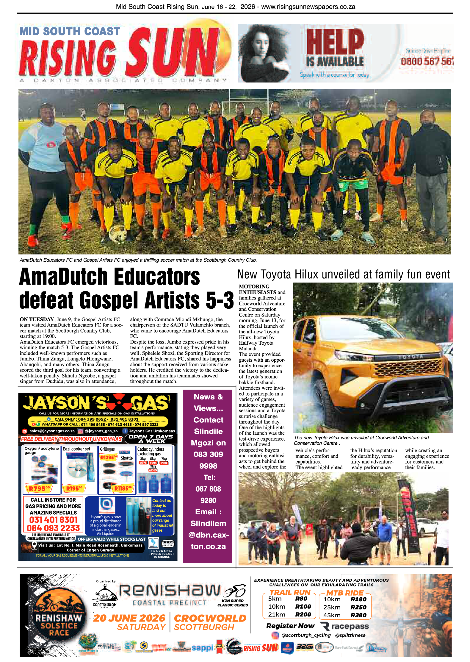 Mid South Coast Rising Sun E-Paper, June 16, 2026 page 12