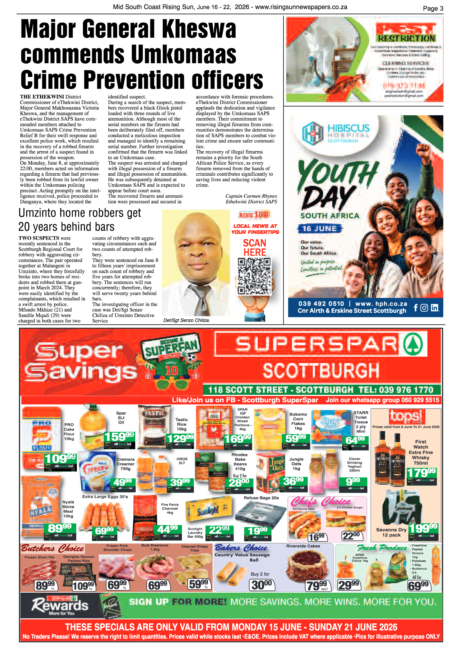 Mid South Coast Rising Sun E-Paper, June 16, 2026 page 3