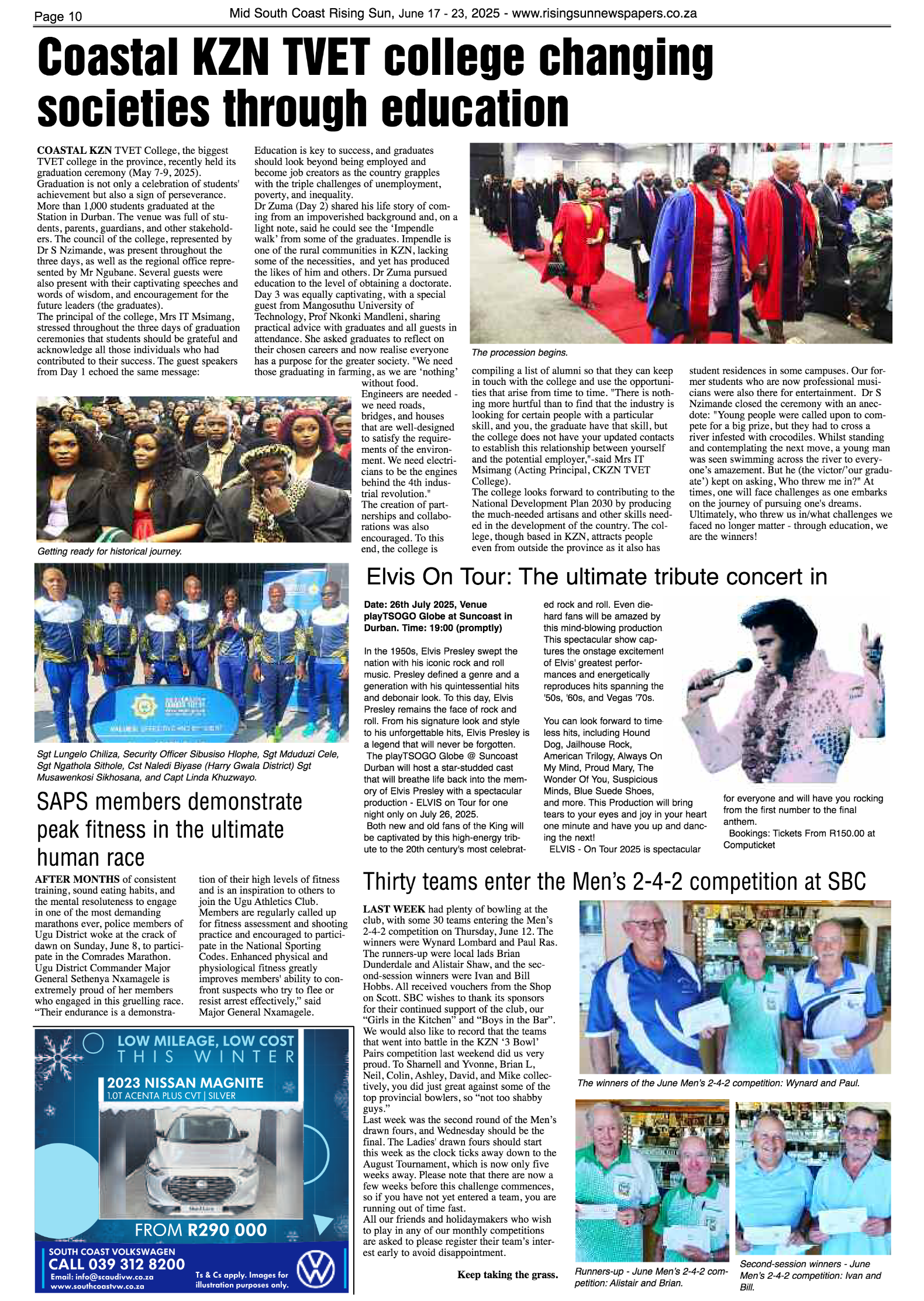 Mid South Coast Rising Sun E-Paper, June 17, 2025 page 10