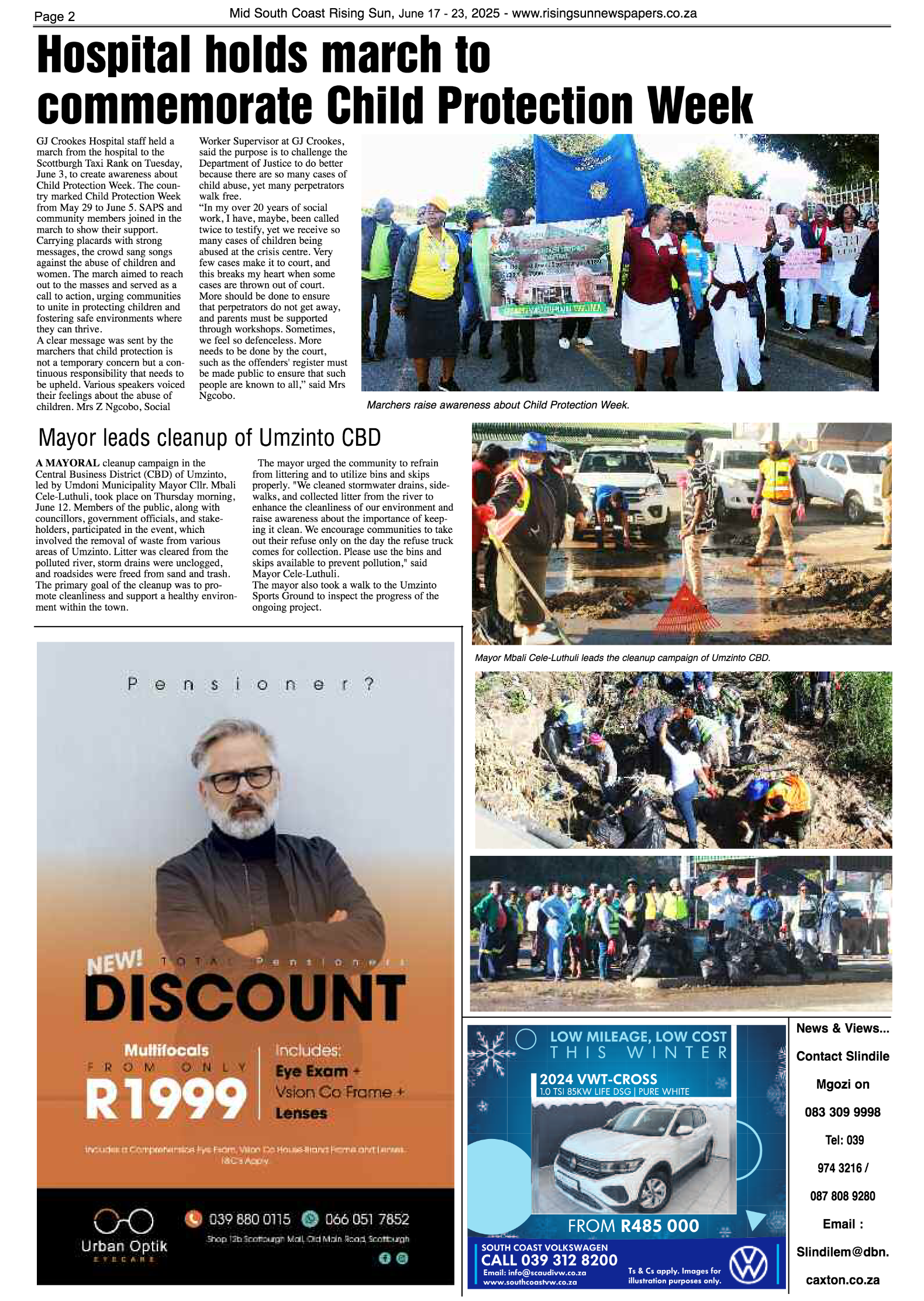 Mid South Coast Rising Sun E-Paper, June 17, 2025 page 2