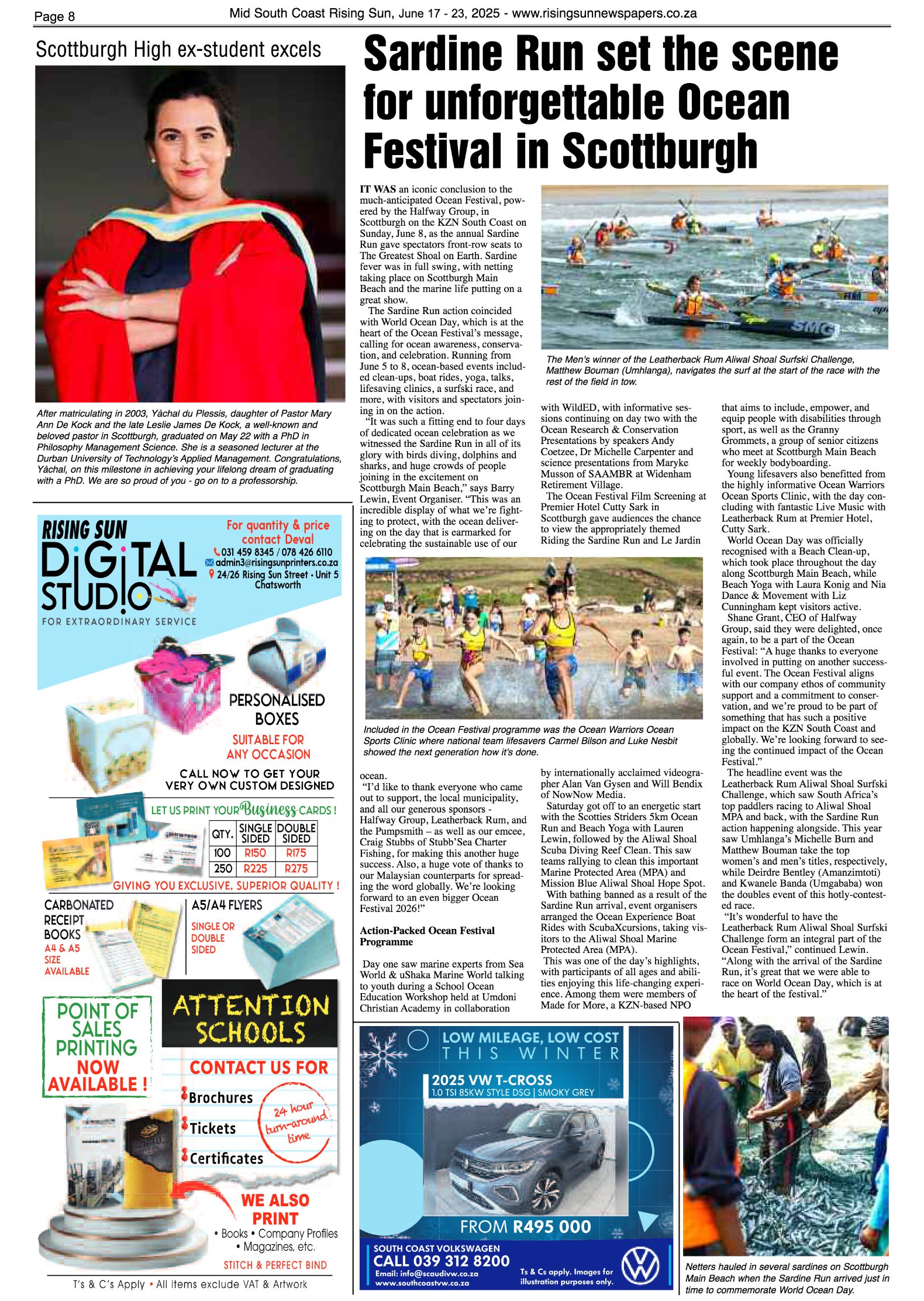 Mid South Coast Rising Sun E-Paper, June 17, 2025 page 8