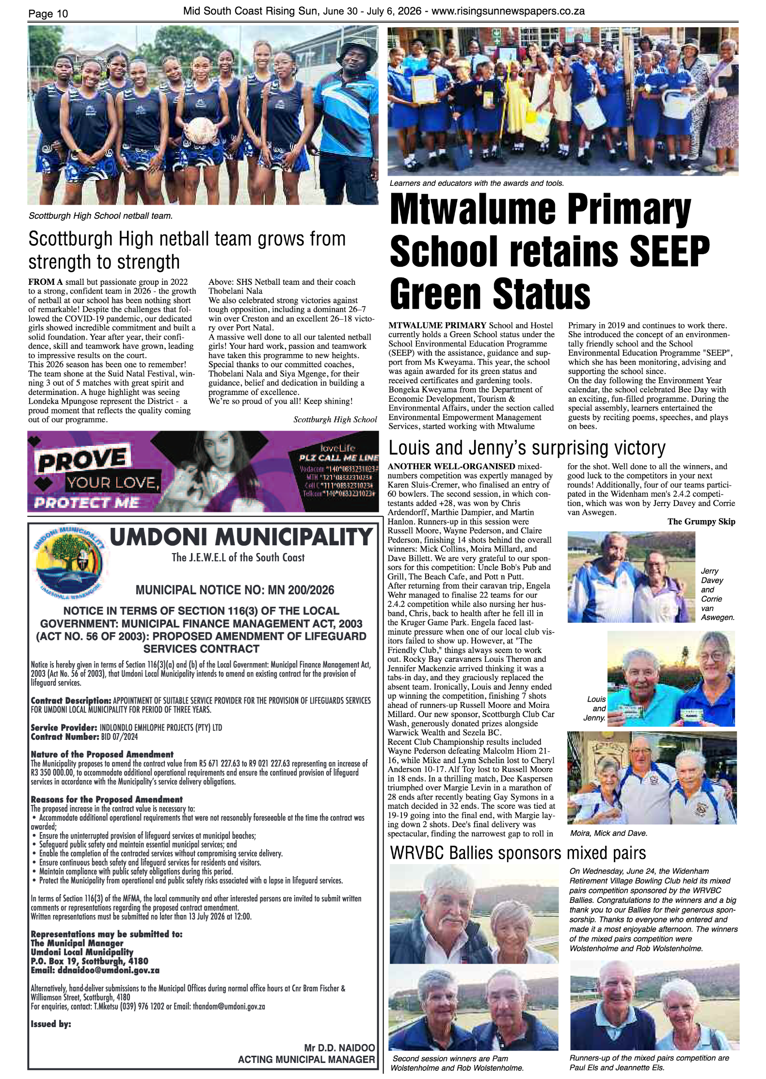 Mid South Coast Rising Sun E-Paper, June 30, 2026 page 10