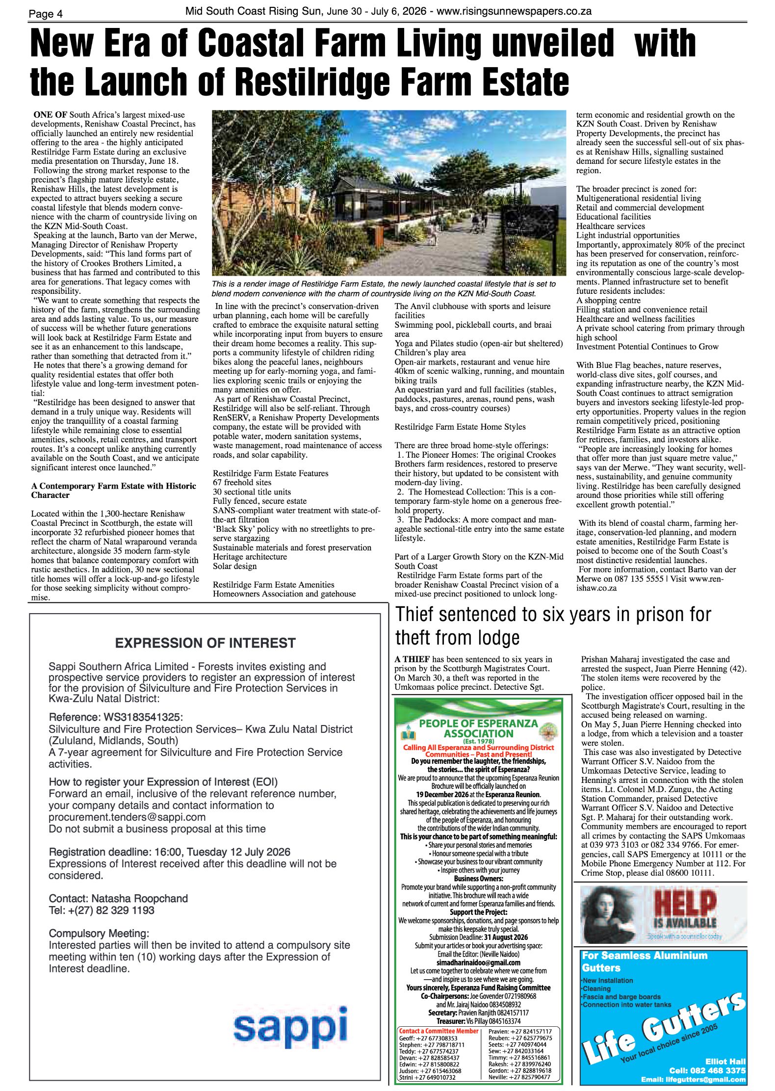 Mid South Coast Rising Sun E-Paper, June 30, 2026 page 4