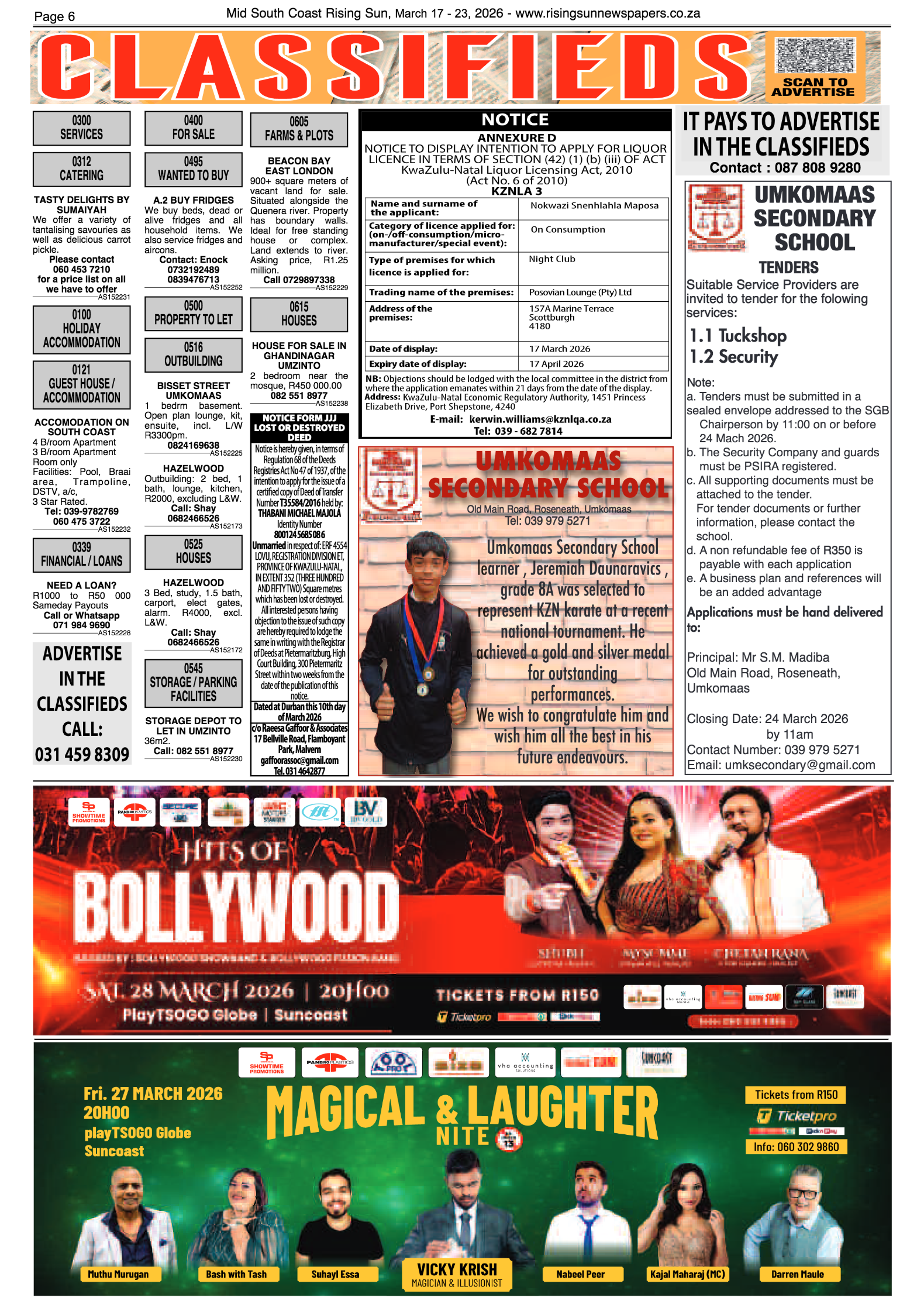 Mid South Coast Rising Sun E-Paper, March 17, 2026 page 6