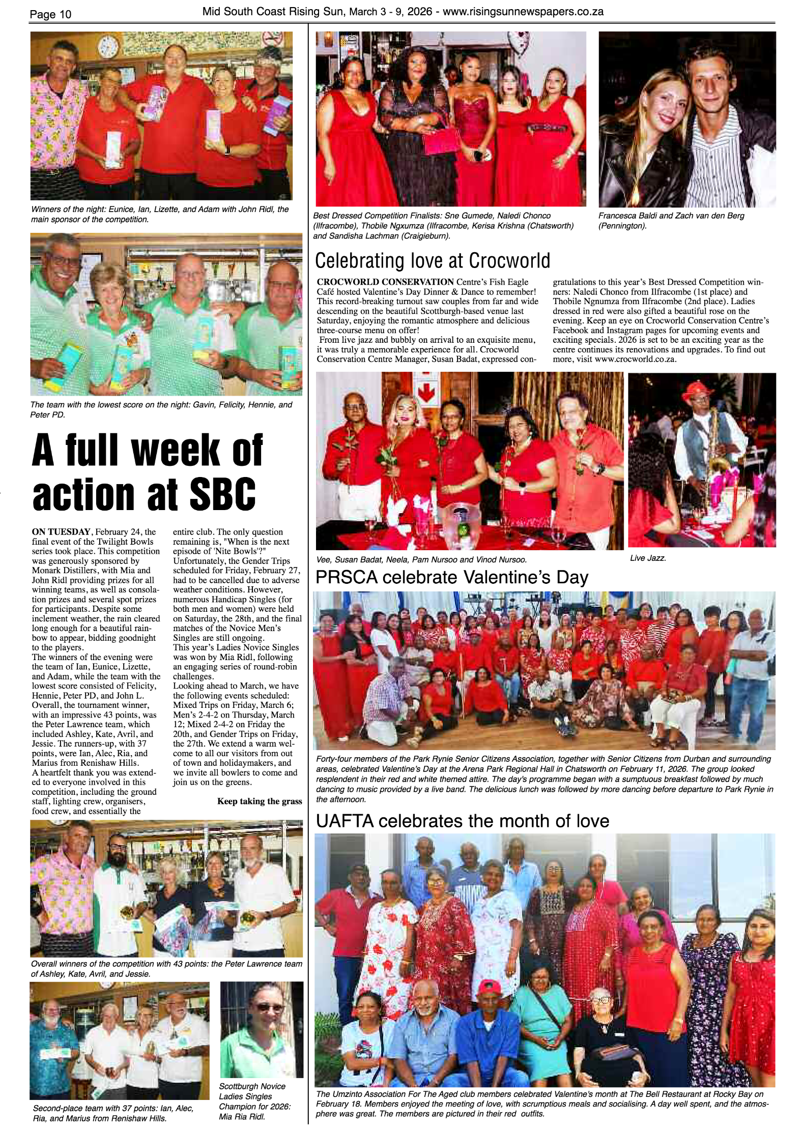 Mid South Coast Rising Sun E-Paper, March 3, 2026 page 10