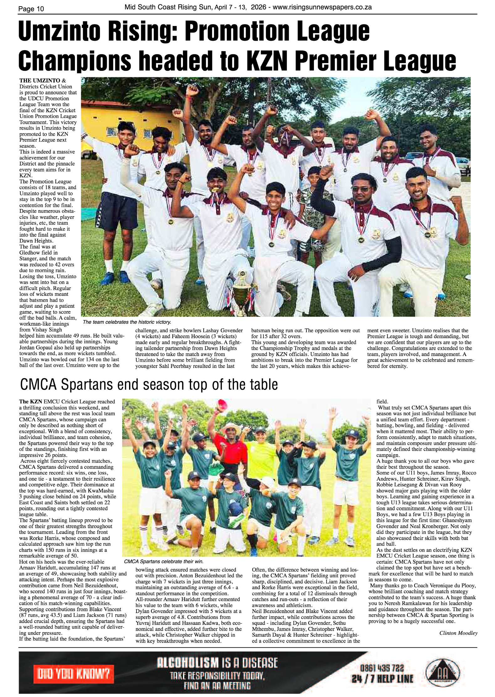Mid South Coast Rising Sun E-Paper, April 7, 2026 page 10