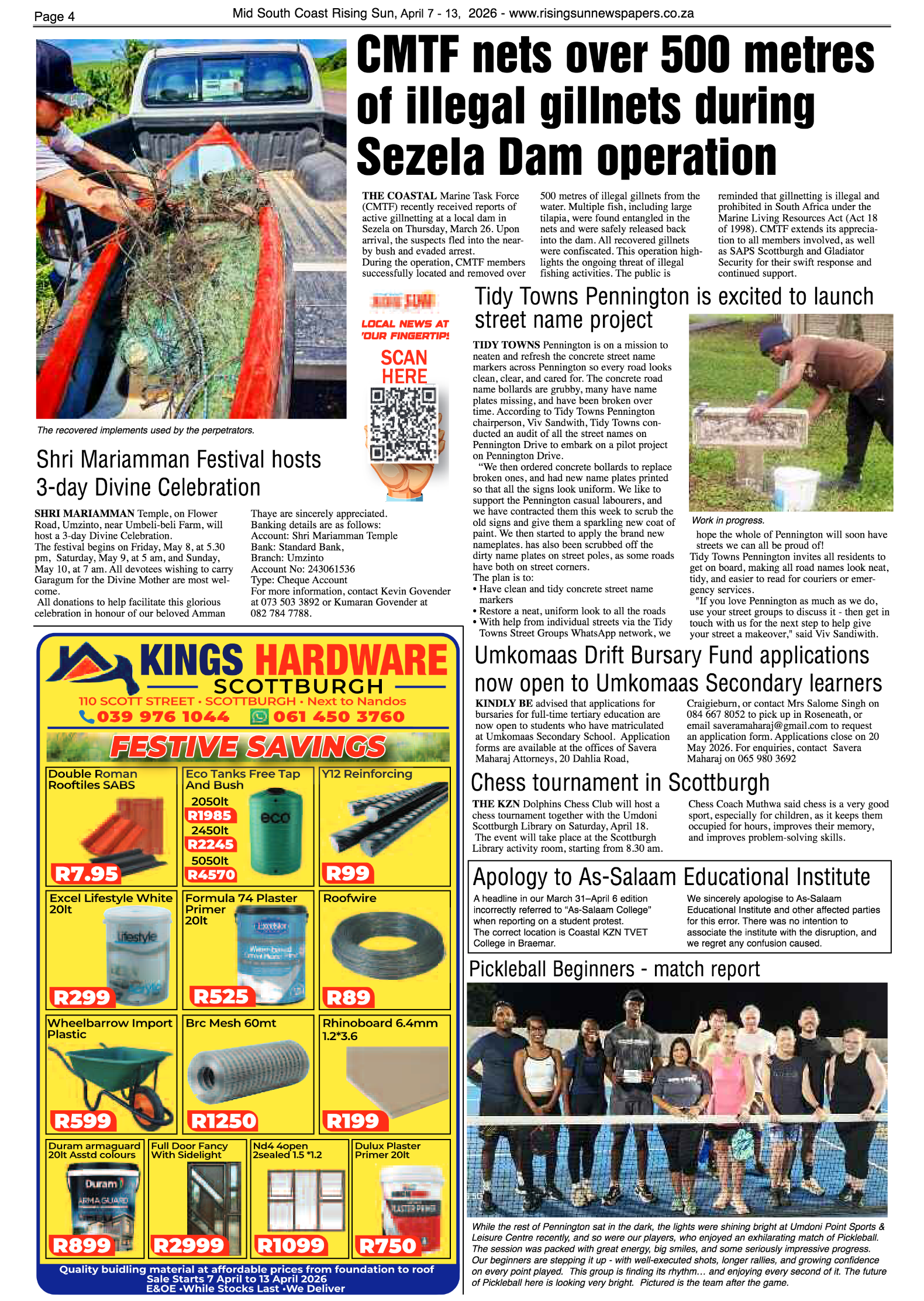 Mid South Coast Rising Sun E-Paper, April 7, 2026 page 4