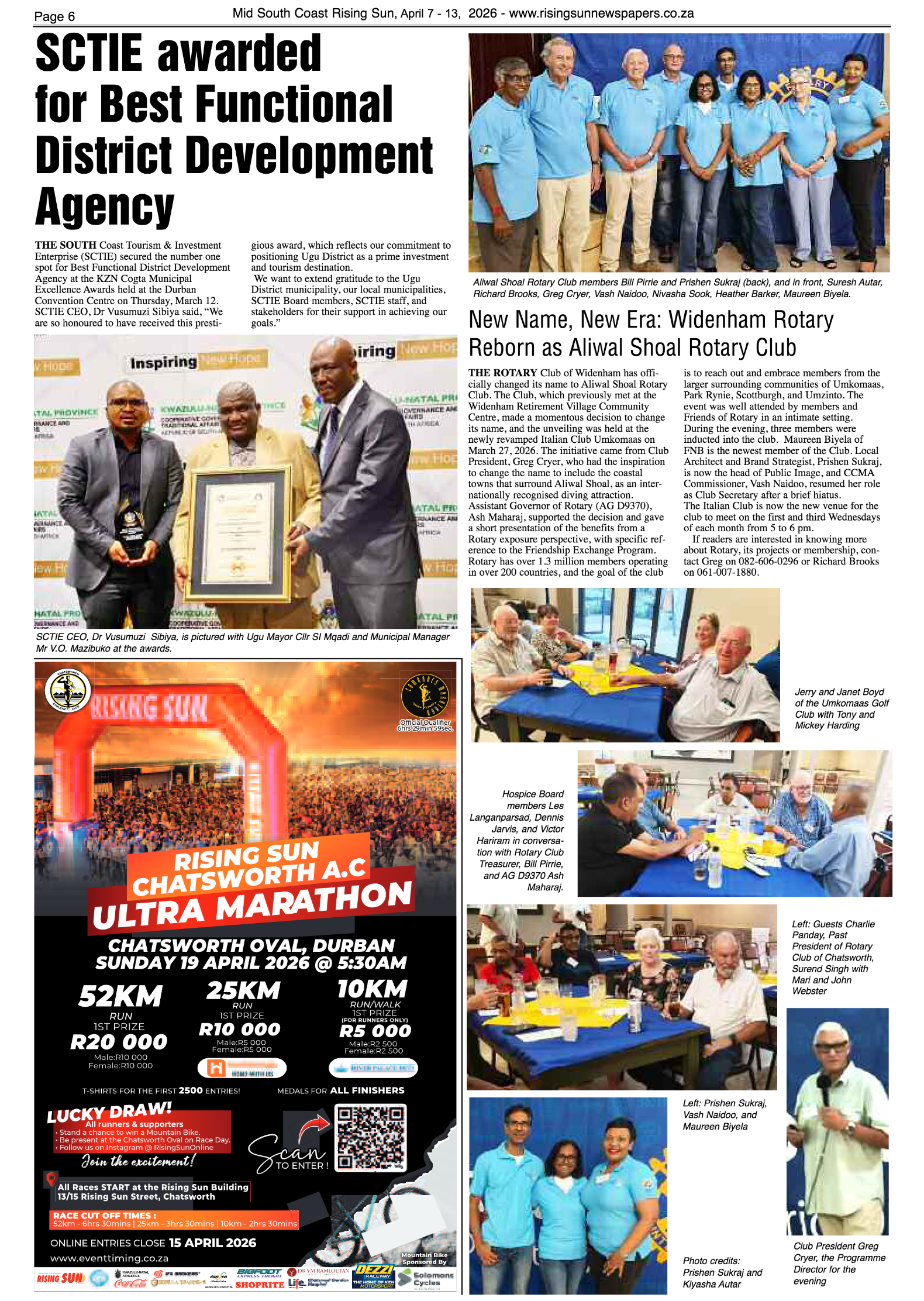 Mid South Coast Rising Sun E-Paper, April 7, 2026 page 6