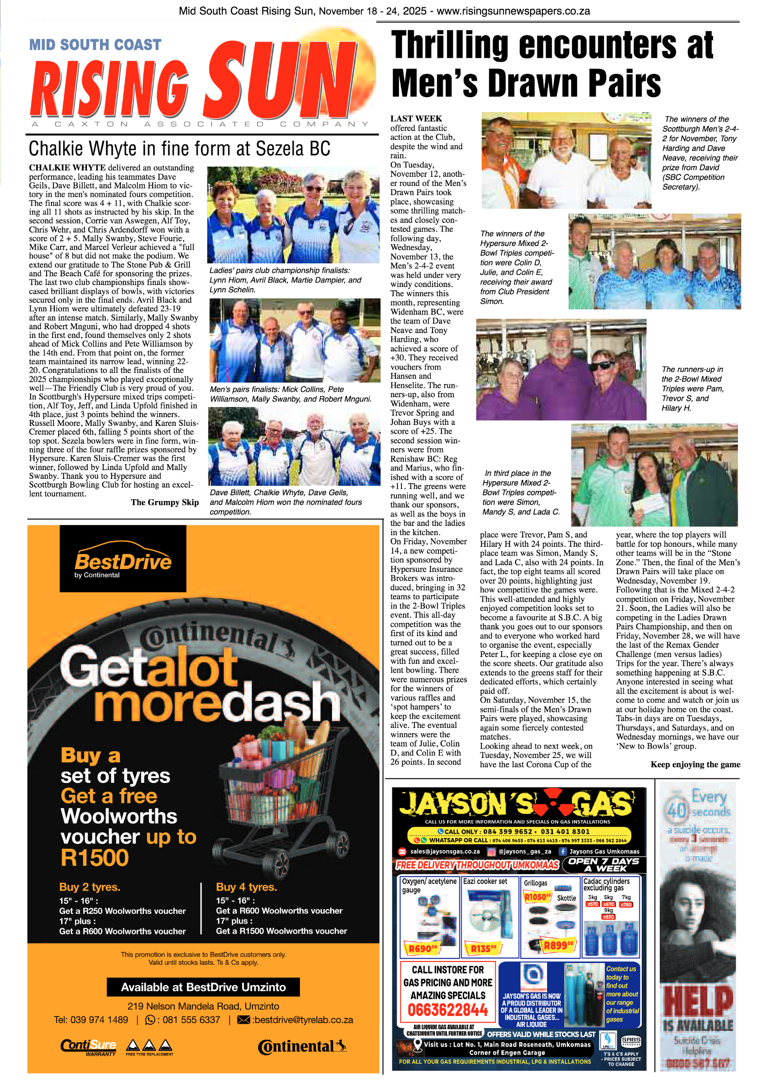 Mid South Coast Rising Sun E-Paper, November 18, 2025 page 12