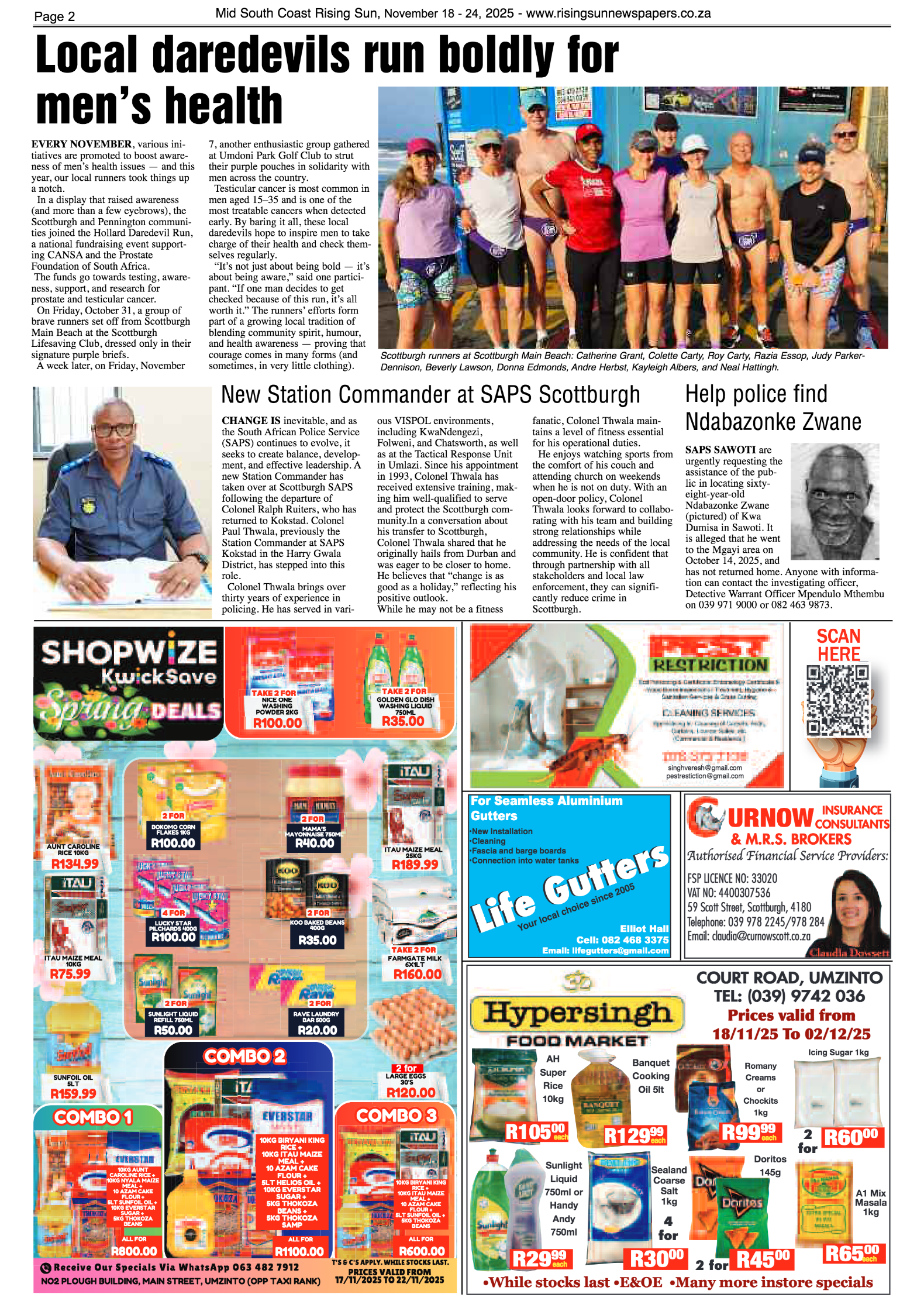 Mid South Coast Rising Sun E-Paper, November 18, 2025 page 2