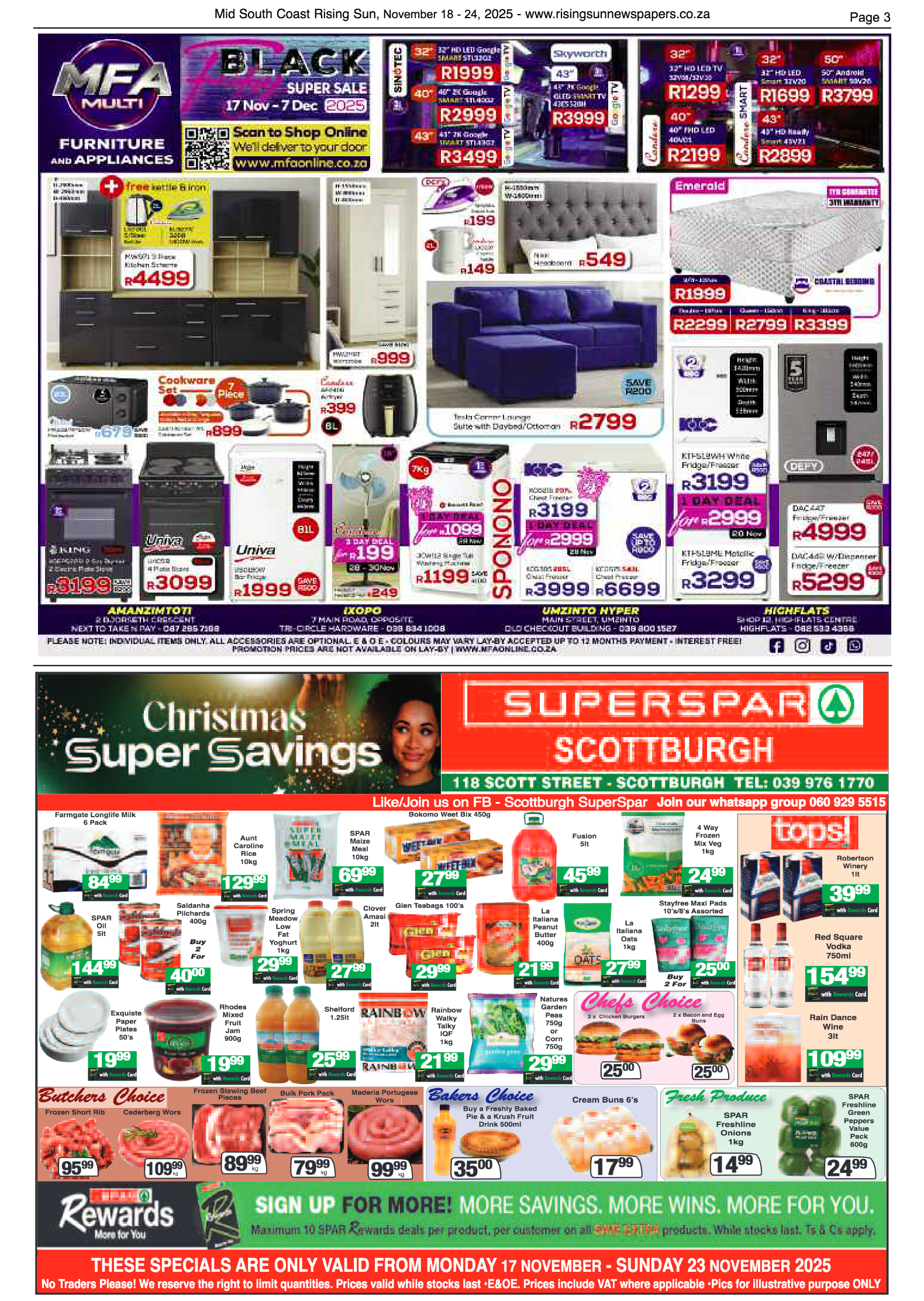 Mid South Coast Rising Sun E-Paper, November 18, 2025 page 3