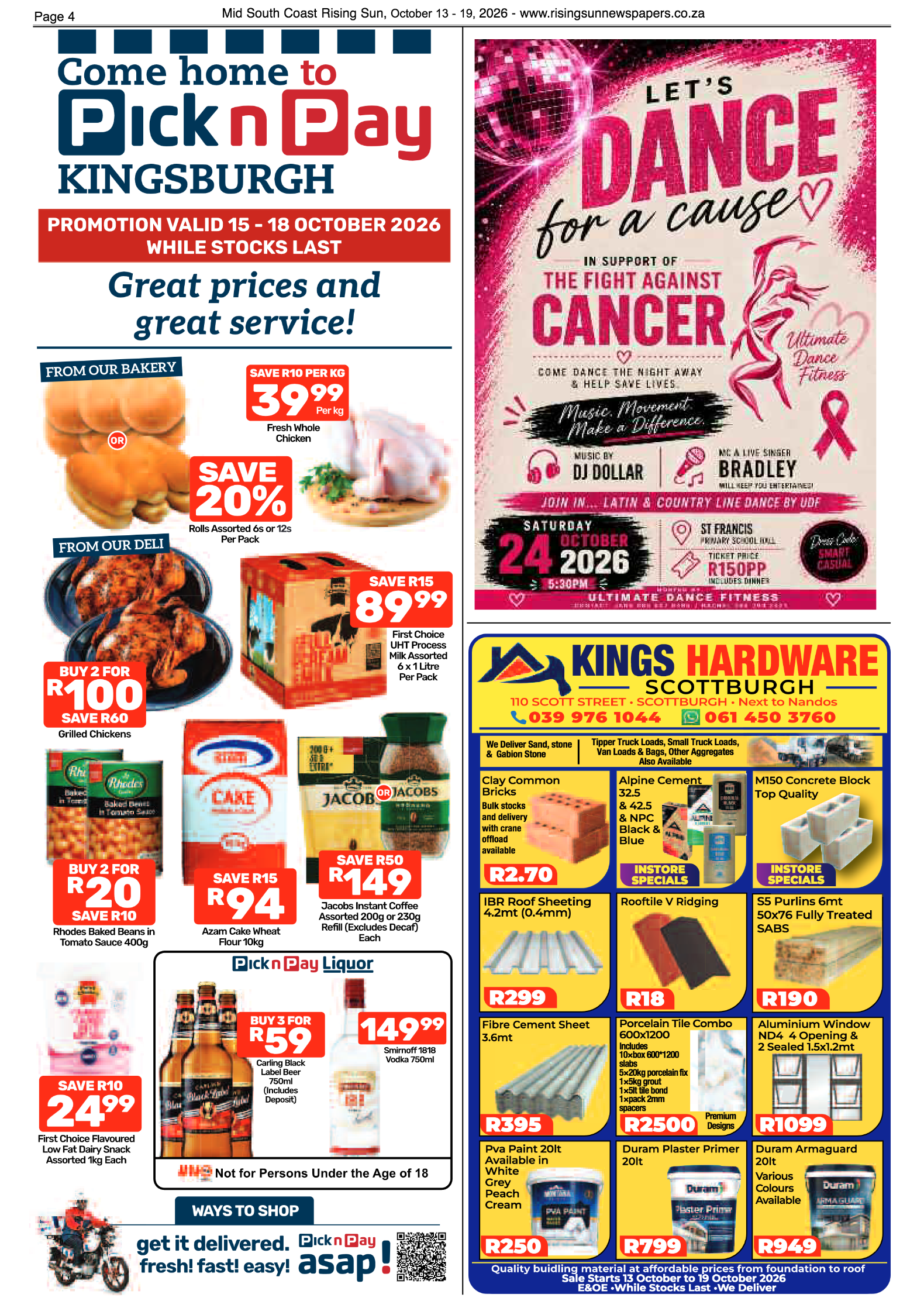 Mid South Coast Rising Sun E-Paper, October 13, 2026 | Rising Sun ...