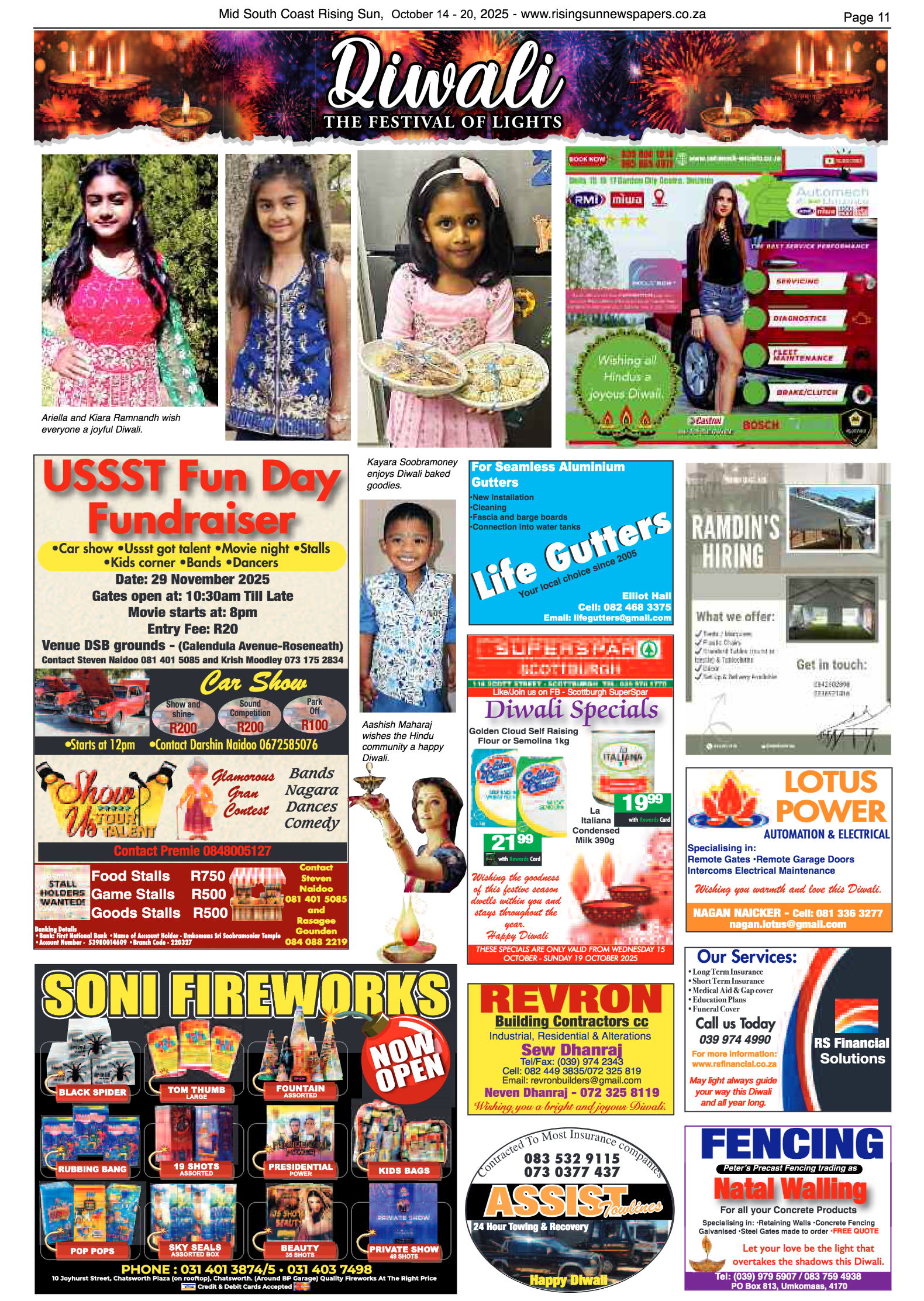 Mid South Coast Rising Sun E-Paper, October 14, 2025 page 11