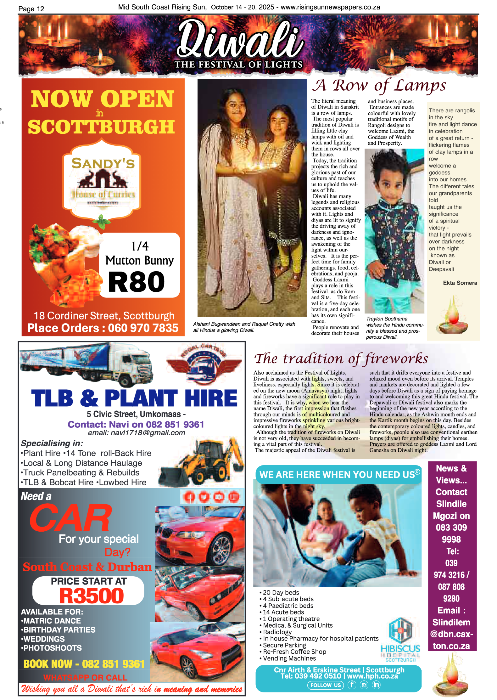 Mid South Coast Rising Sun E-Paper, October 14, 2025 page 12