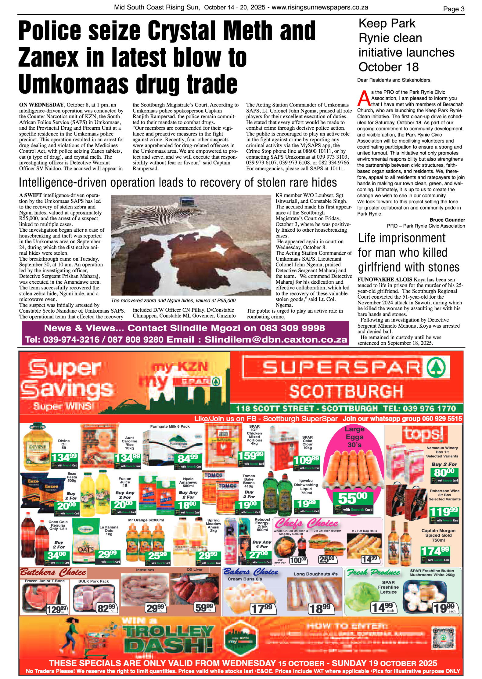 Mid South Coast Rising Sun E-Paper, October 14, 2025 page 3