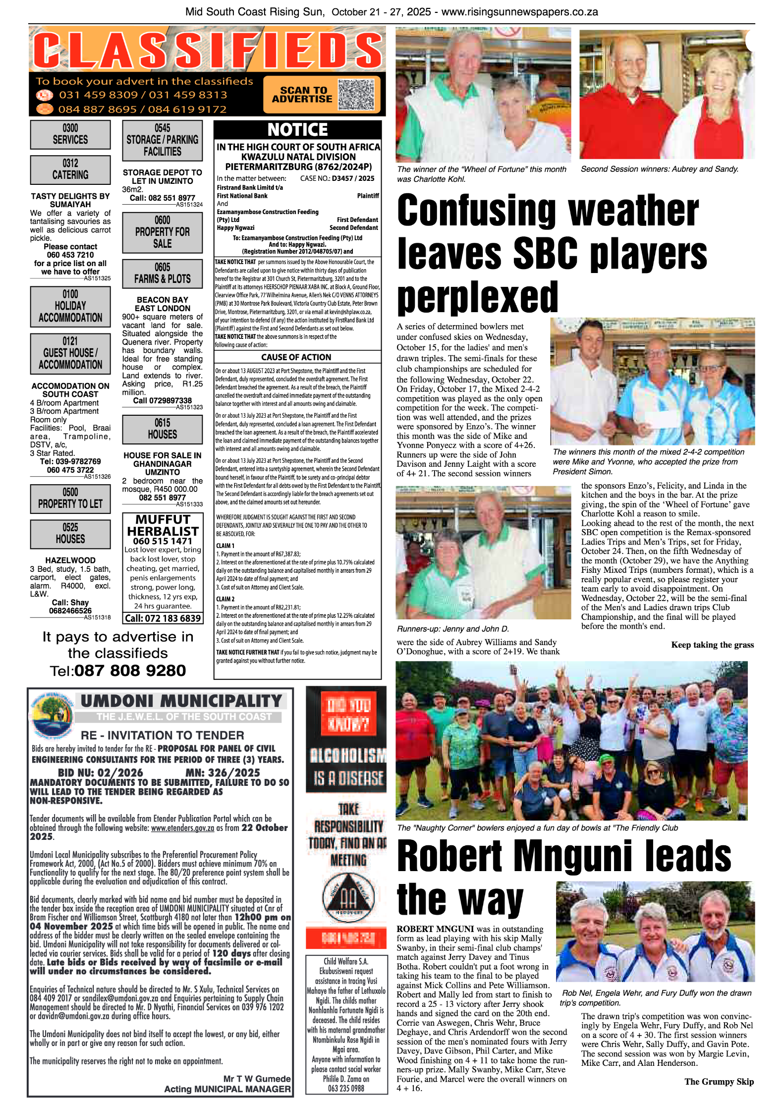 Mid South Coast Rising Sun E-Paper, October 21, 2025 page 11