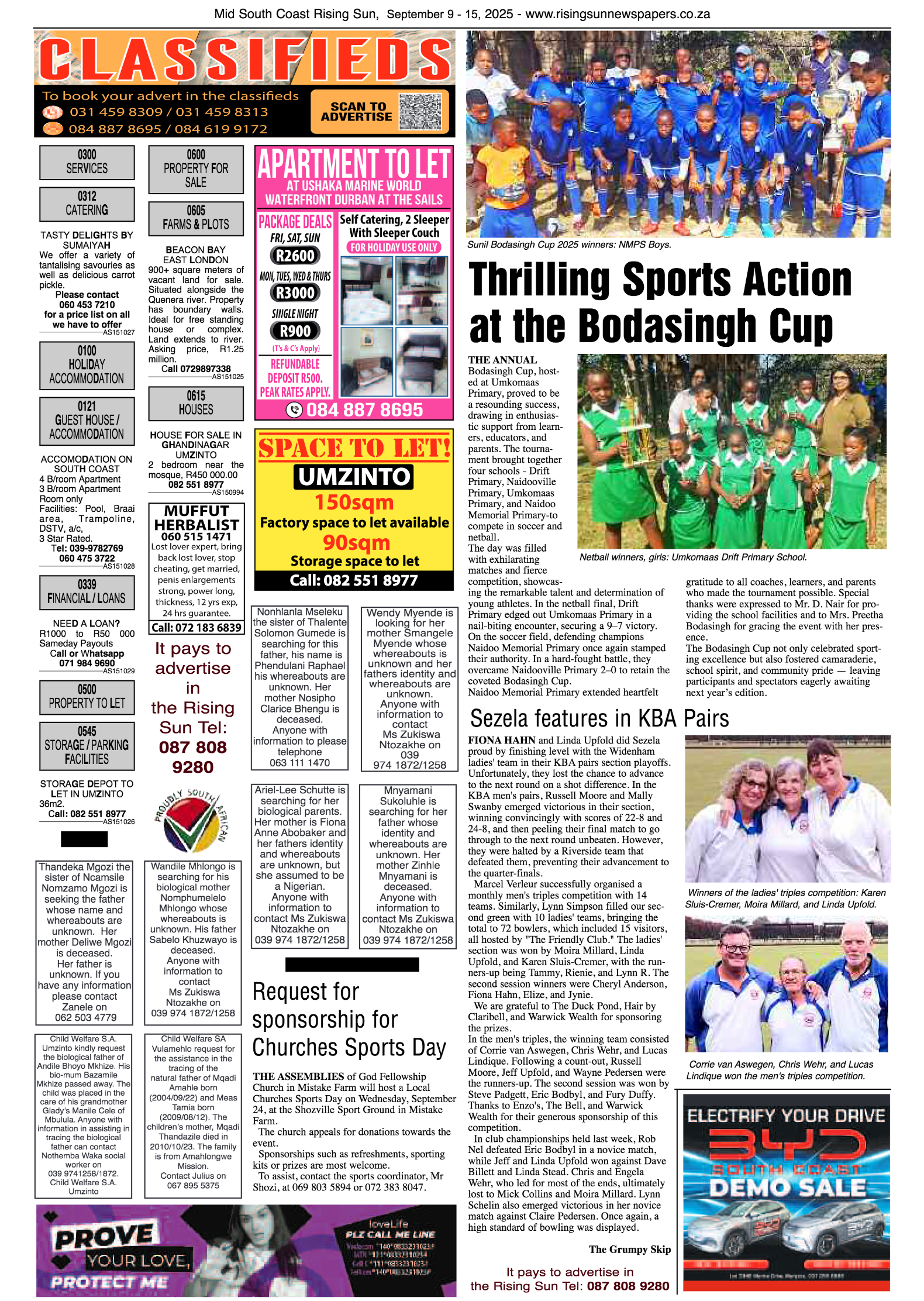 Mid South Coast Rising Sun E-Paper, September 9, 2025 page 11