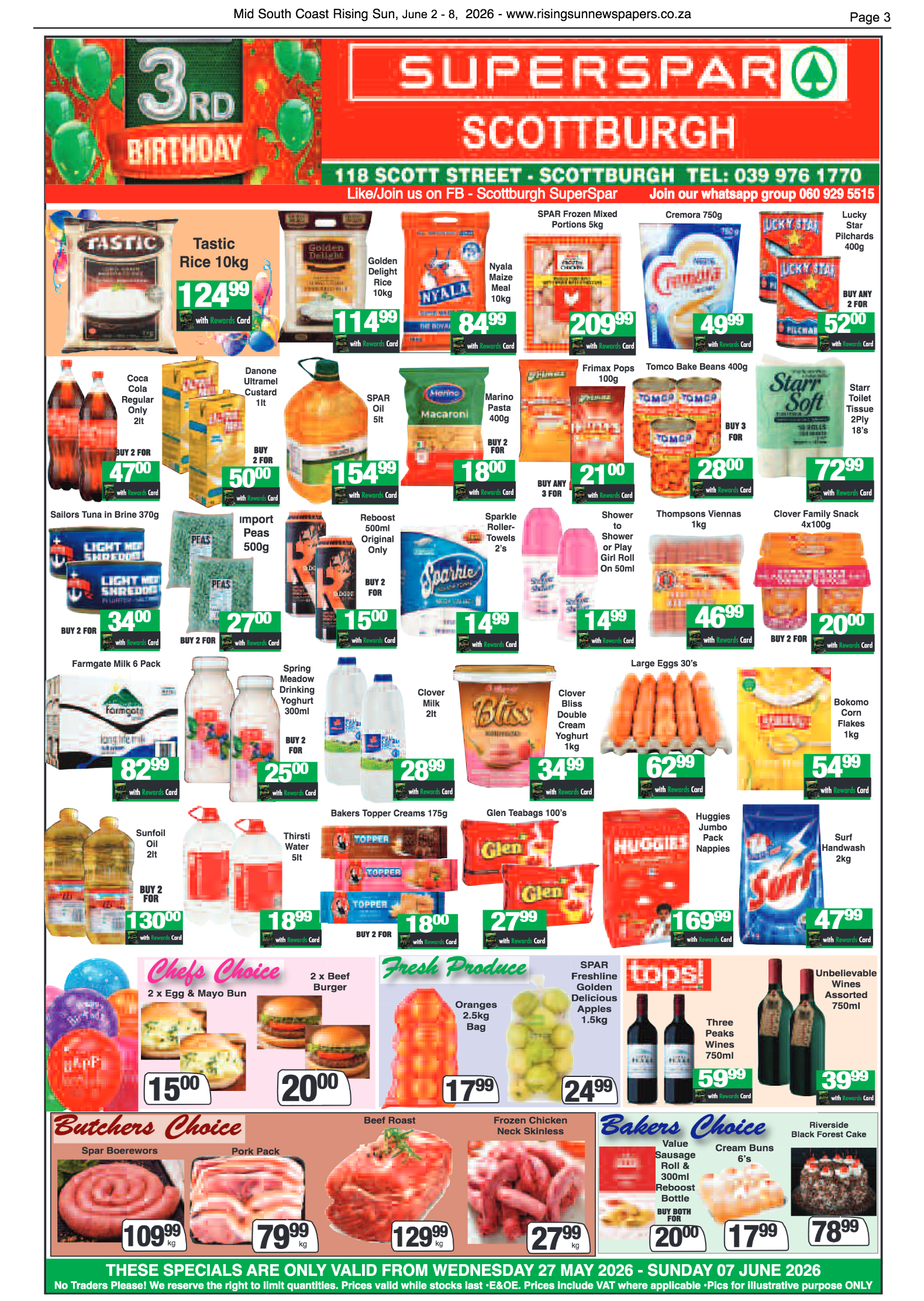 Mid South Coast Rising Sun E-Paper, June 2, 2026 page 3