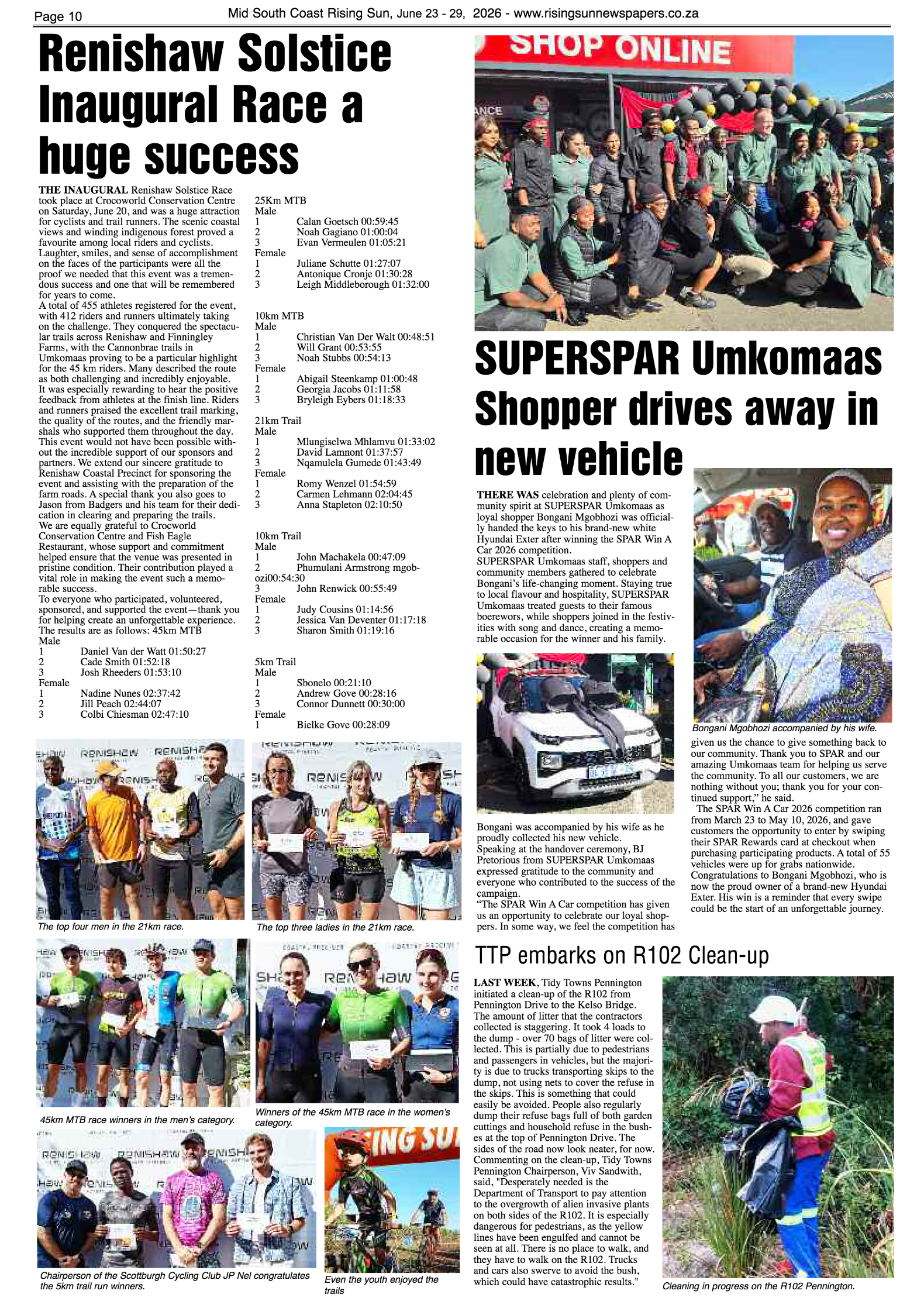 Mid South Coast Rising Sun E-Paper, June 23, 2026 page 10