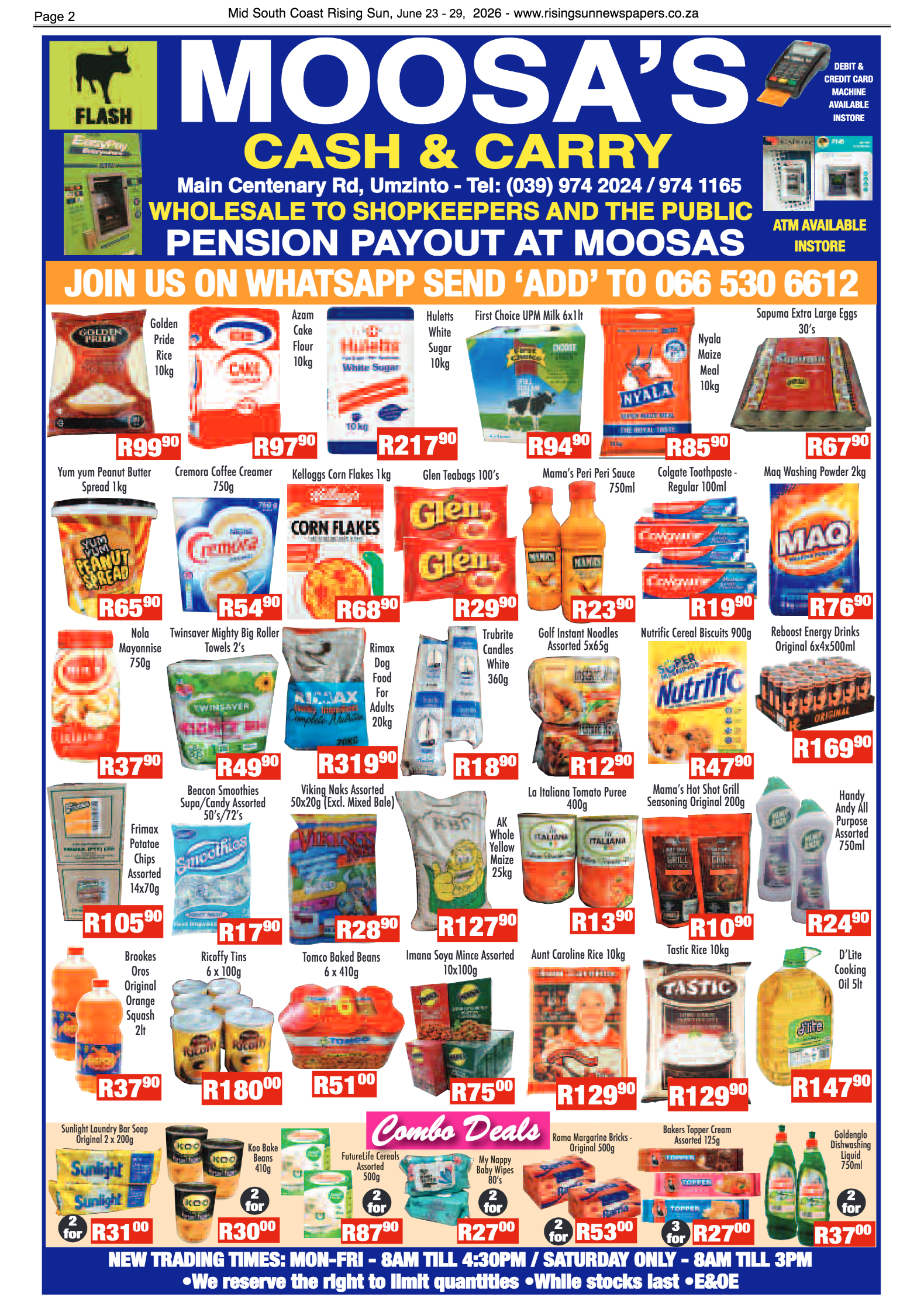 Mid South Coast Rising Sun E-Paper, June 23, 2026 page 2