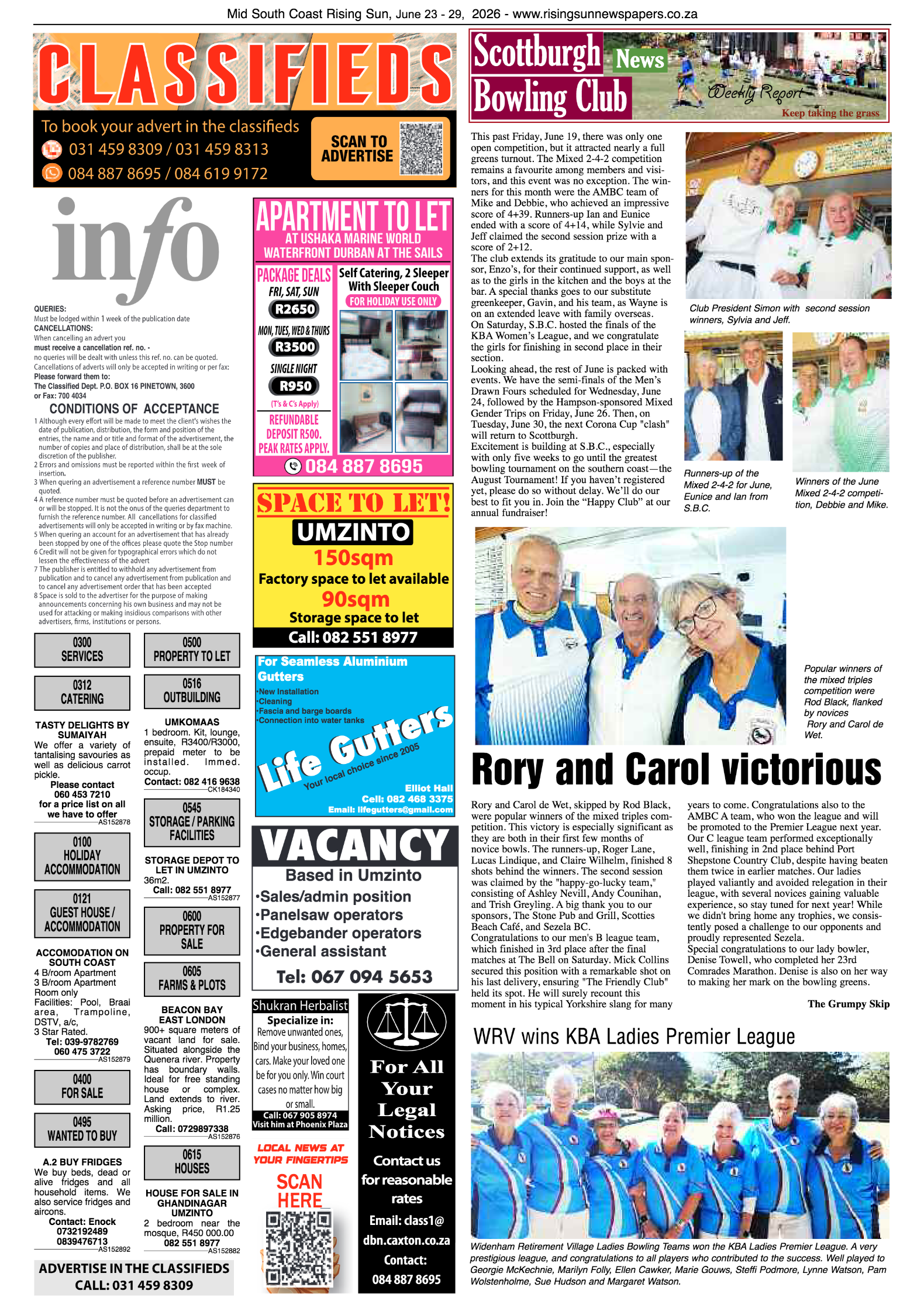 Mid South Coast Rising Sun E-Paper, June 23, 2026 page 23